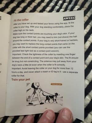 Aweec Wireless Dog Fence GPS Collar Training System - Orange - Thumbnail 22
