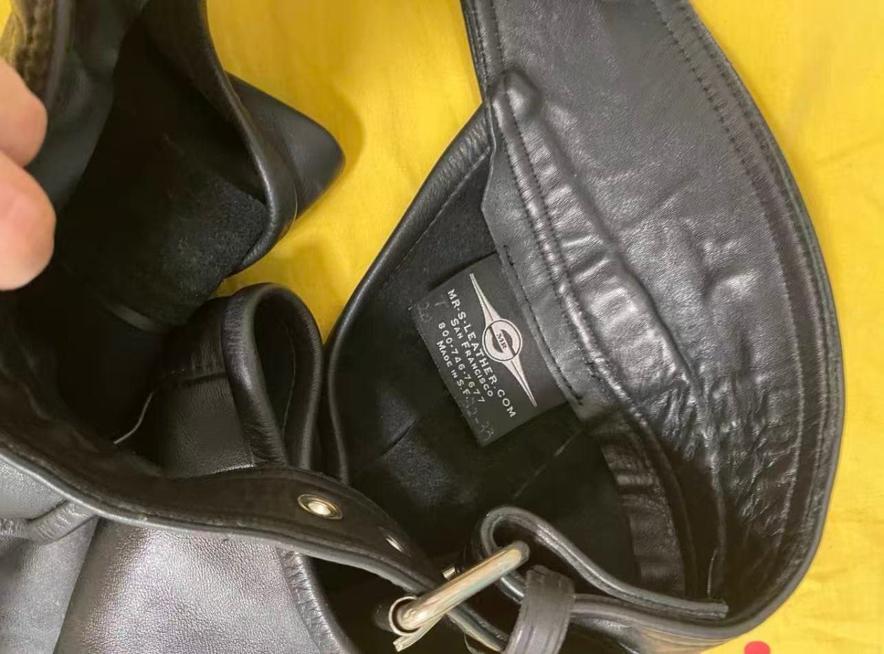 Mr S Leather Open-Crotch Leather Pants - Thumbnail 6