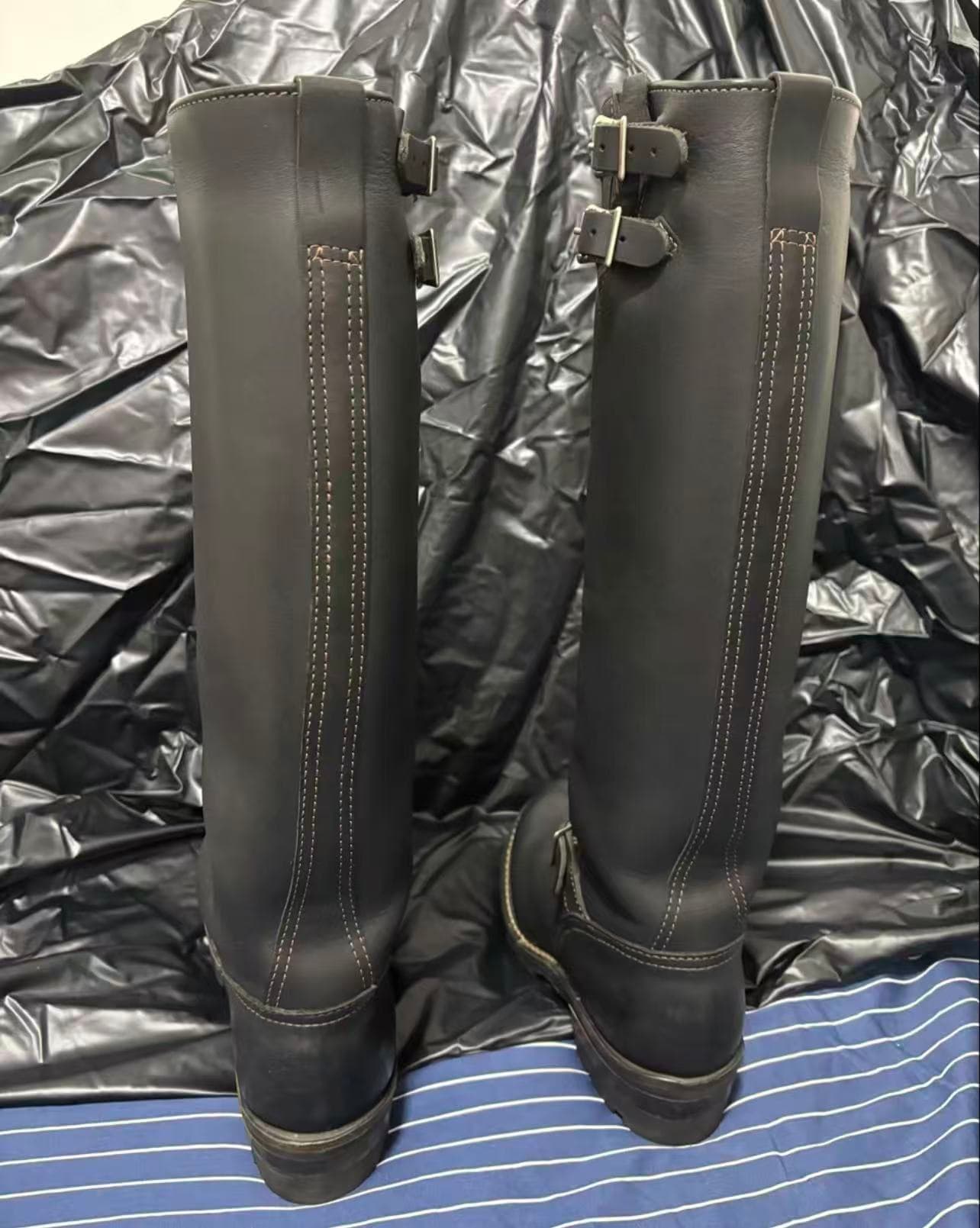 Wesco Boss 18-Inch Tall Engineer Boots - Thumbnail 2