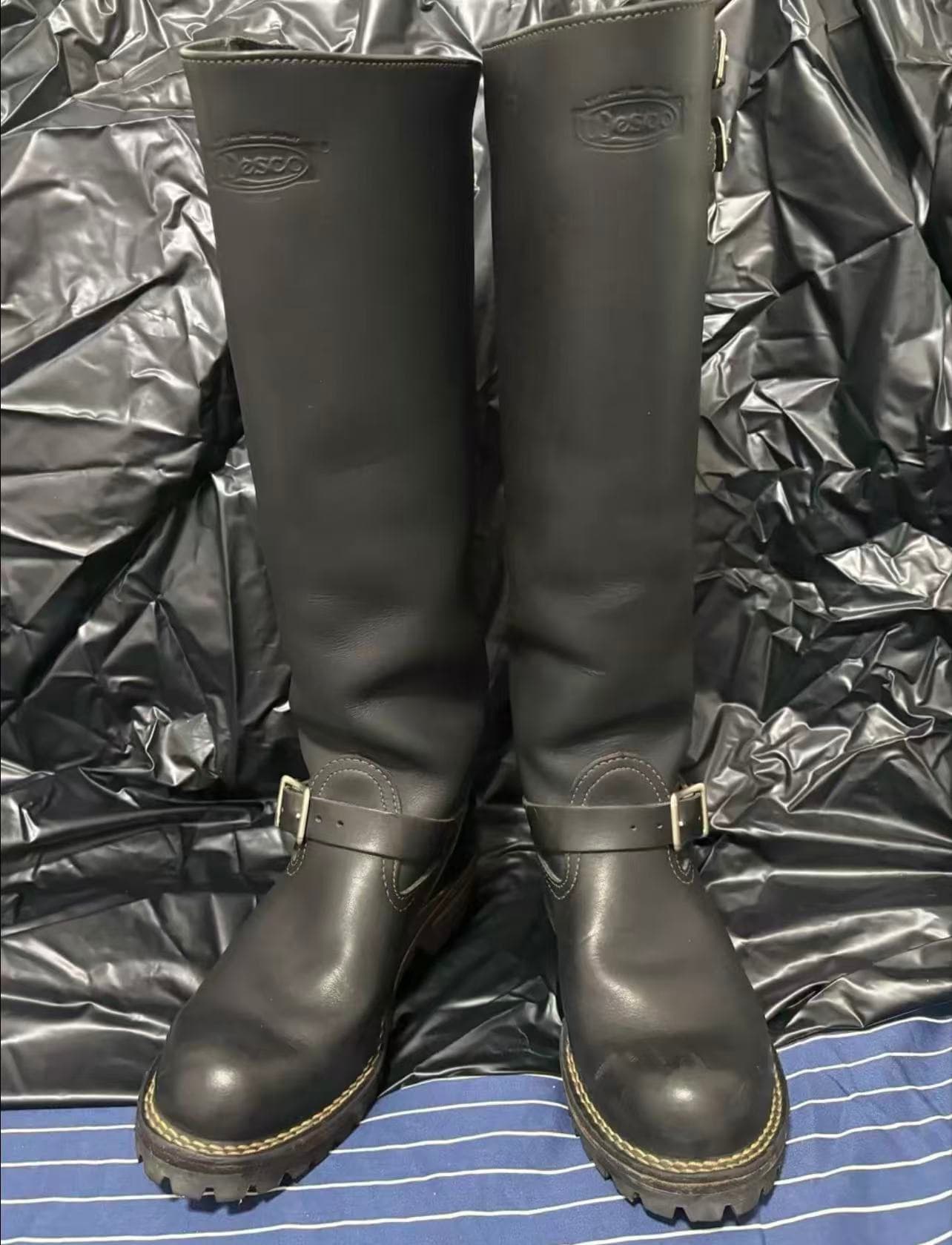 Wesco Boss 18-Inch Tall Engineer Boots - Image 1