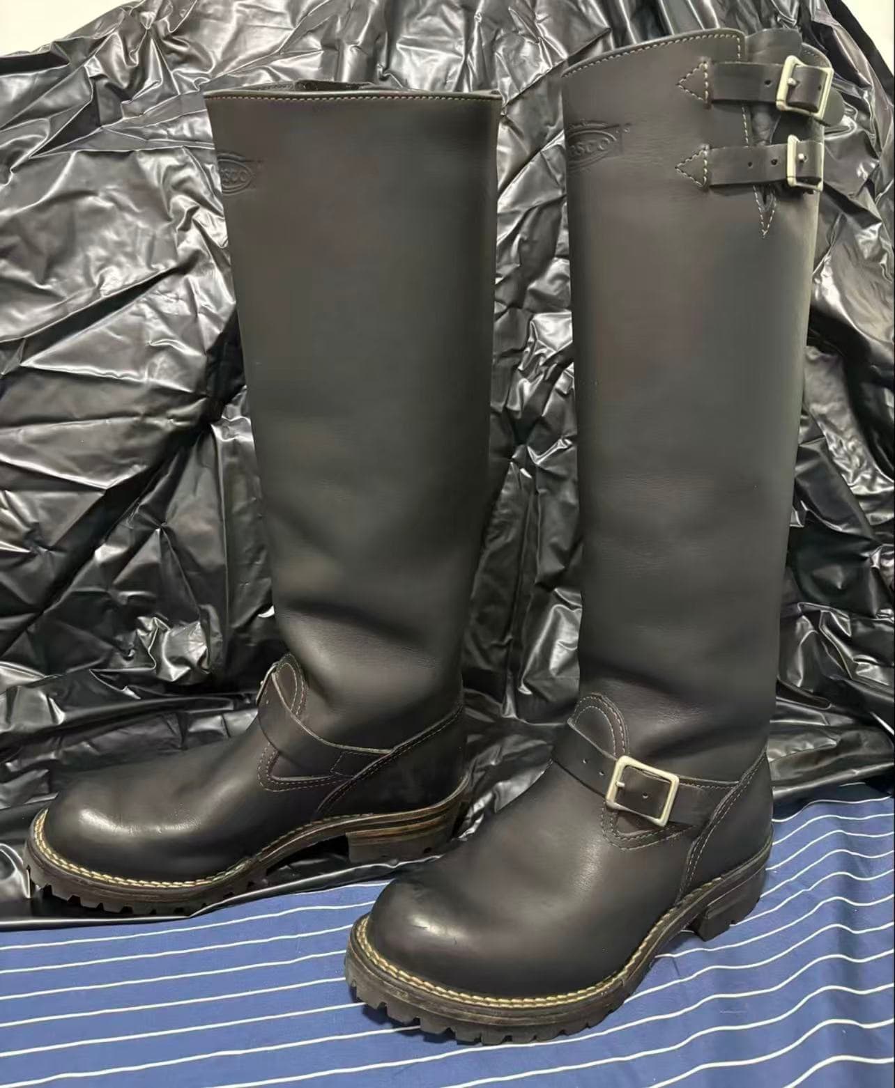 Wesco Boss 18-Inch Tall Engineer Boots - Thumbnail 3