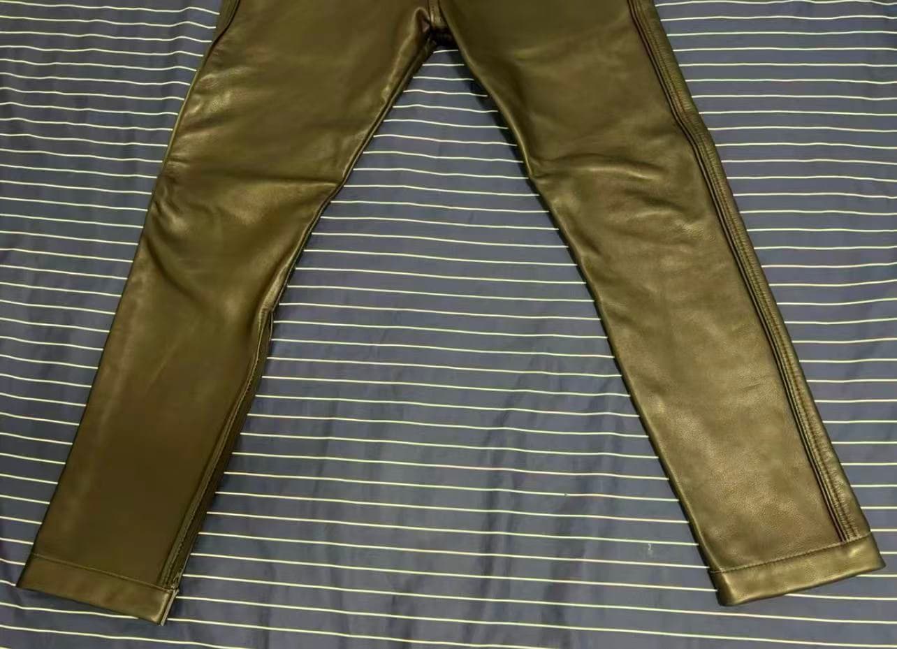 Regulation Leather Pants – Classic Style - Thumbnail 6