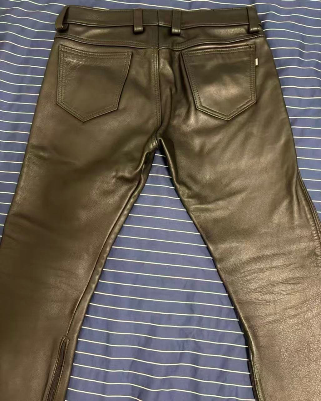 Regulation Leather Pants – Classic Style - Thumbnail 7