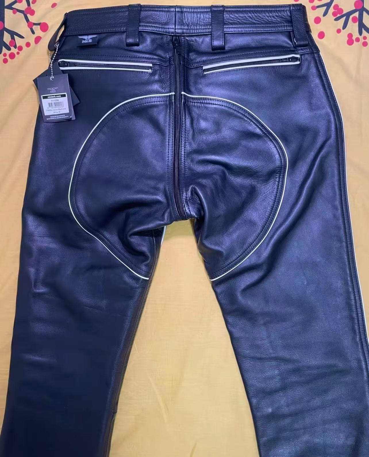 Mister B Leather FXXXer Jeans - Thumbnail 2