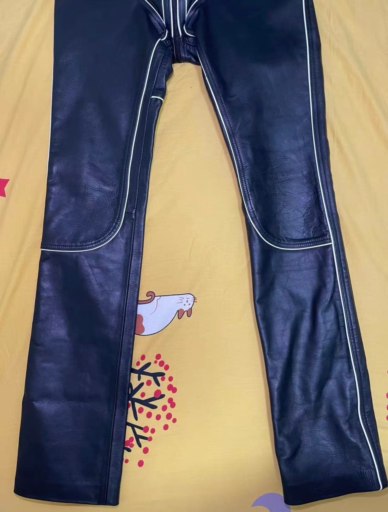 Mister B Leather FXXXer Jeans - Thumbnail 3