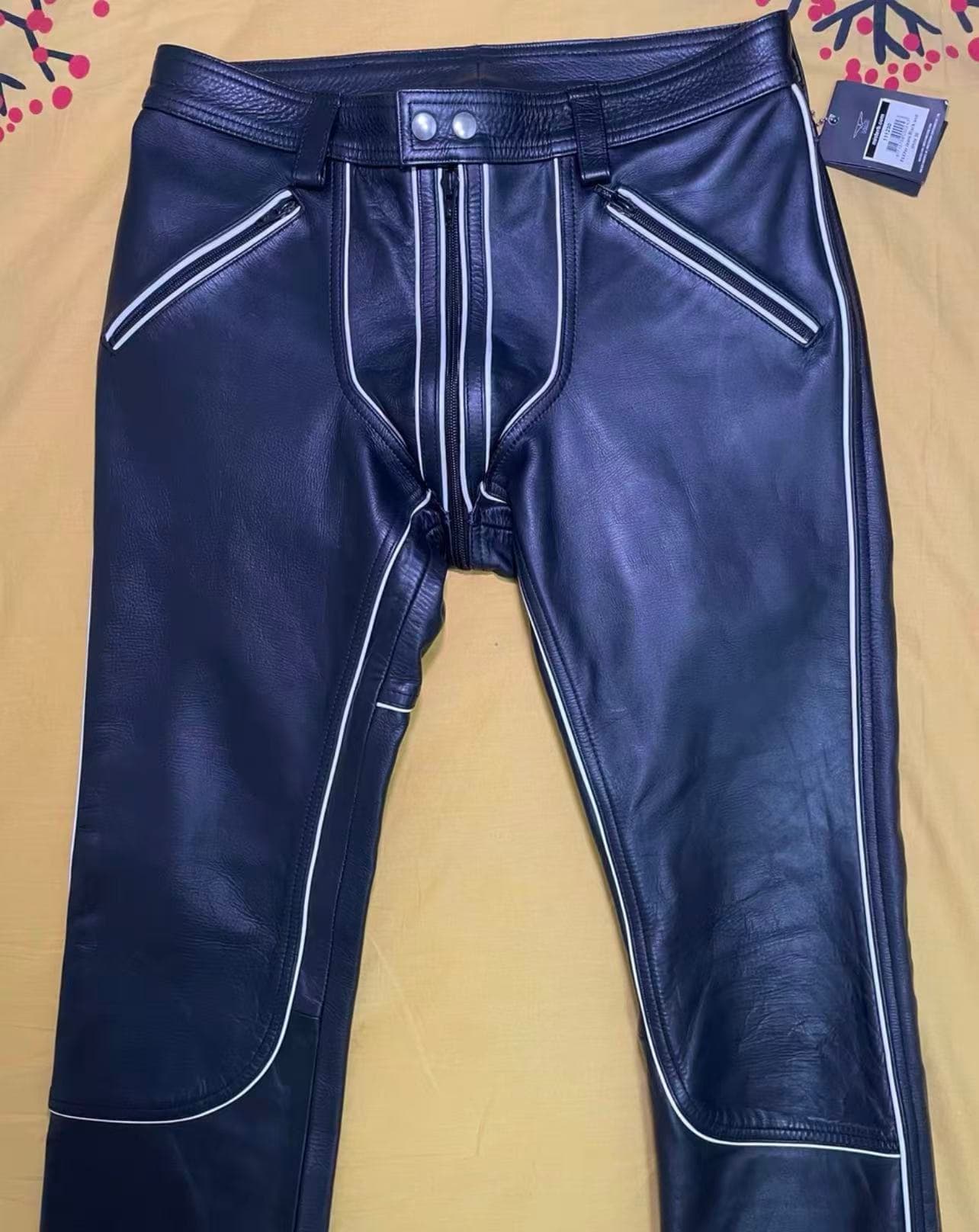 Mister B Leather FXXXer Jeans - Thumbnail 5