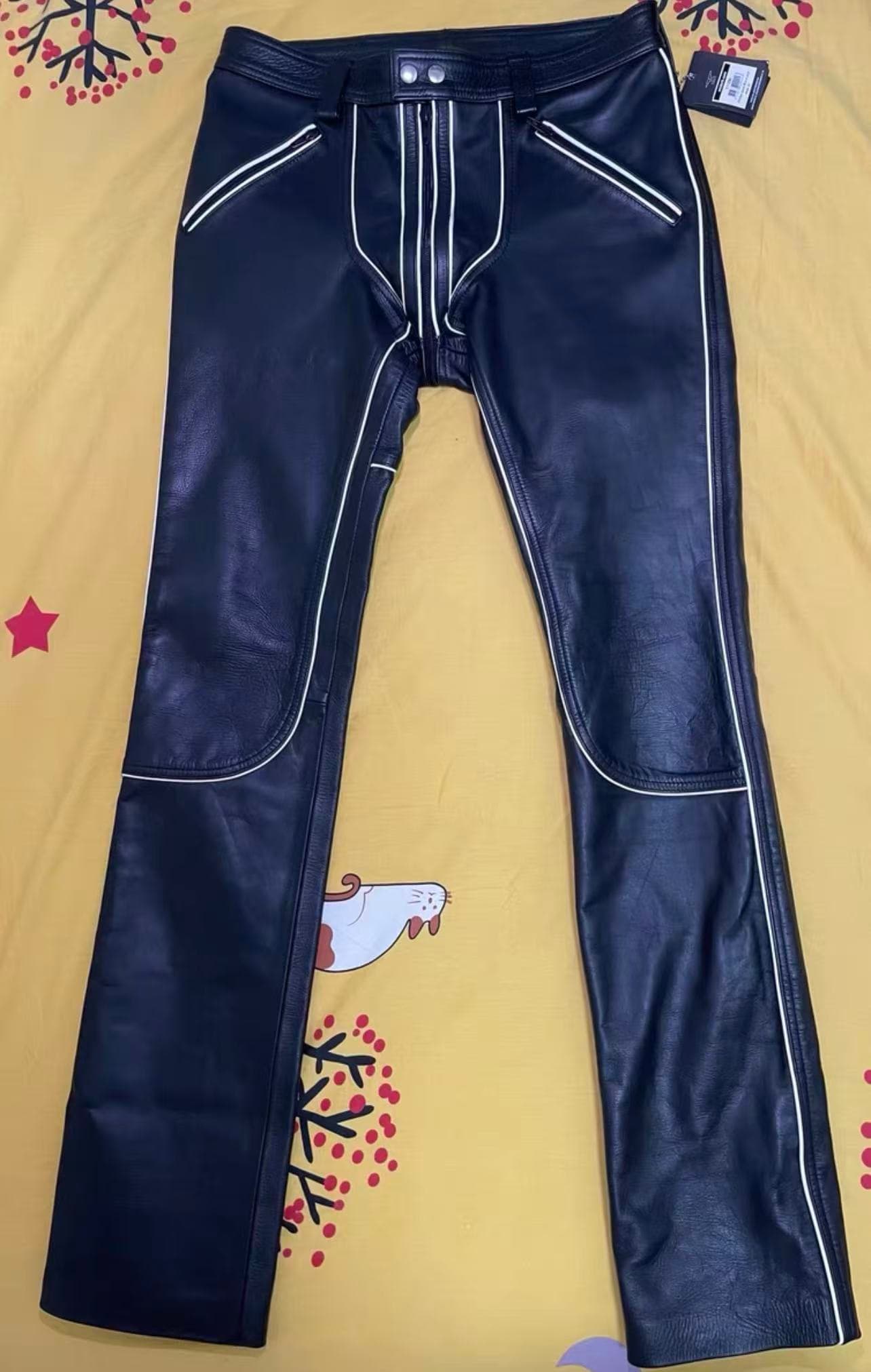 Mister B Leather FXXXer Jeans - Image 1