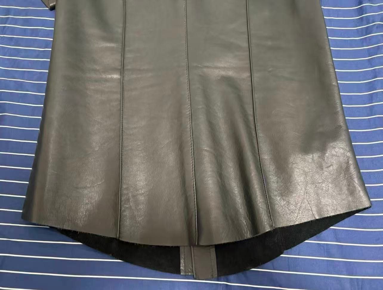 Brand 665 – Men’s Cowhide Leather Shirt (New) – Short Sleeve - Thumbnail 6