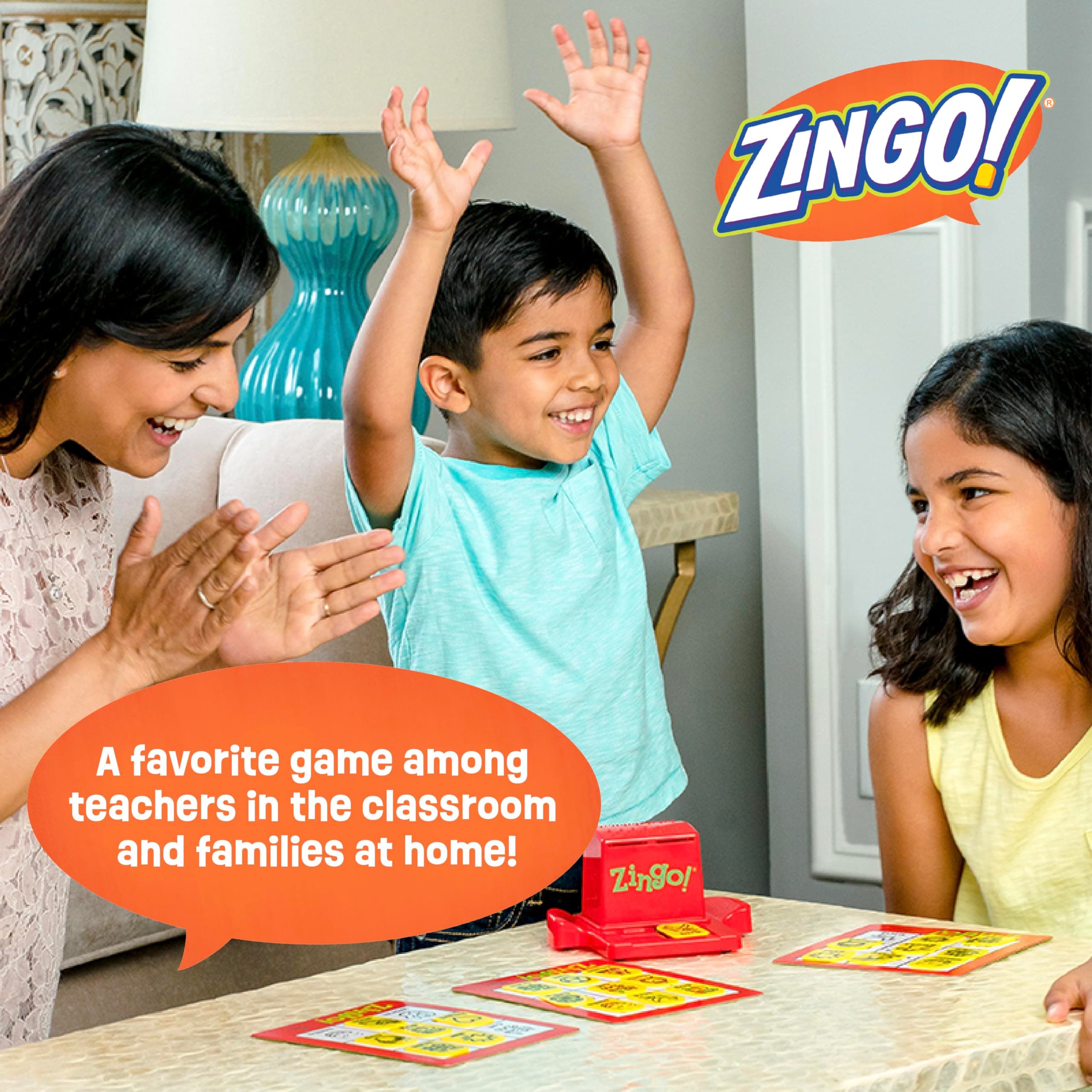 ThinkFun Zingo Bingo Award Winning Preschool Game for Pre-Readers and Early Read - Thumbnail 6