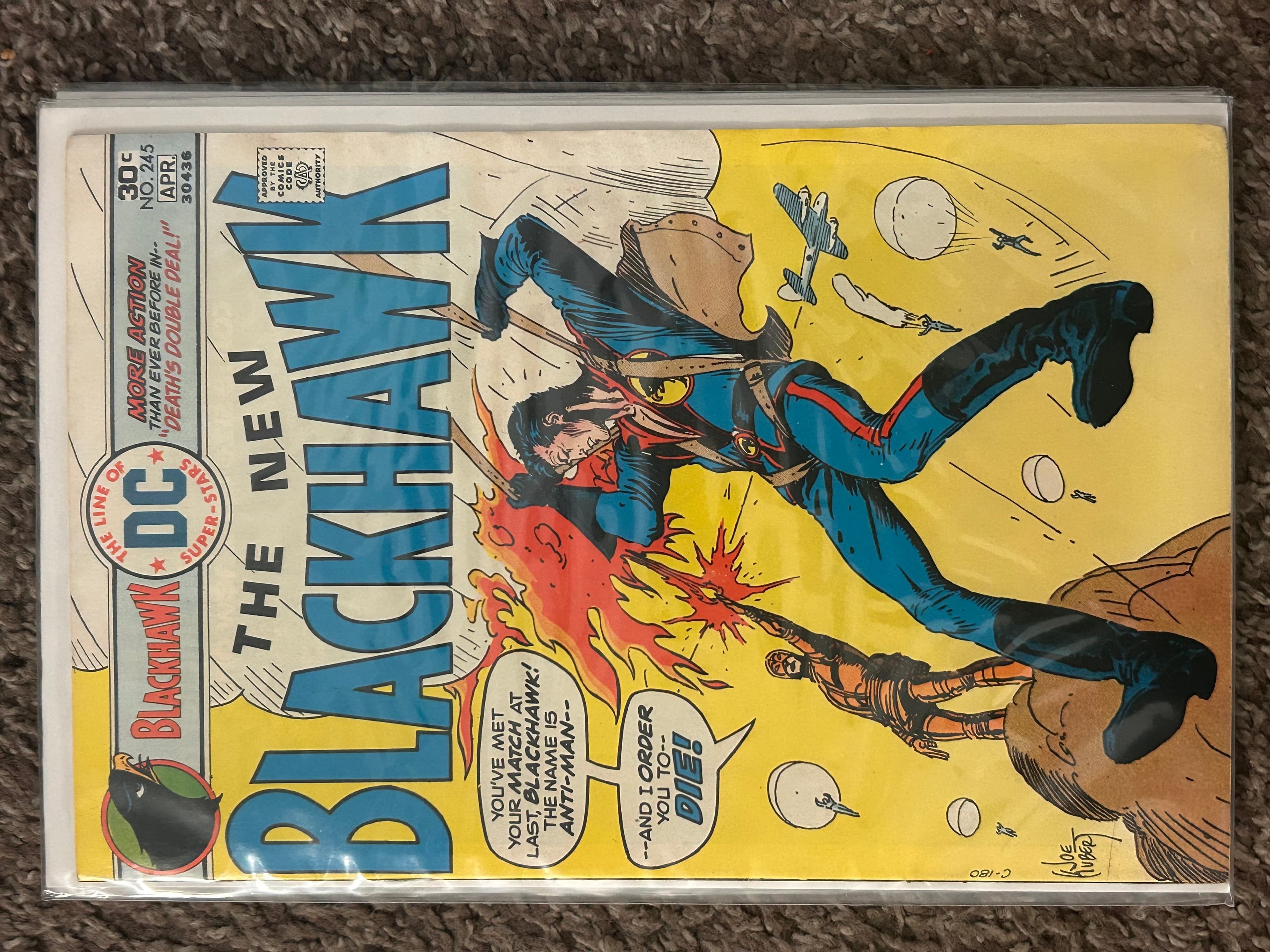 DC Comics Blackhawk Lot of 5 Issues #245-249 - Thumbnail 2