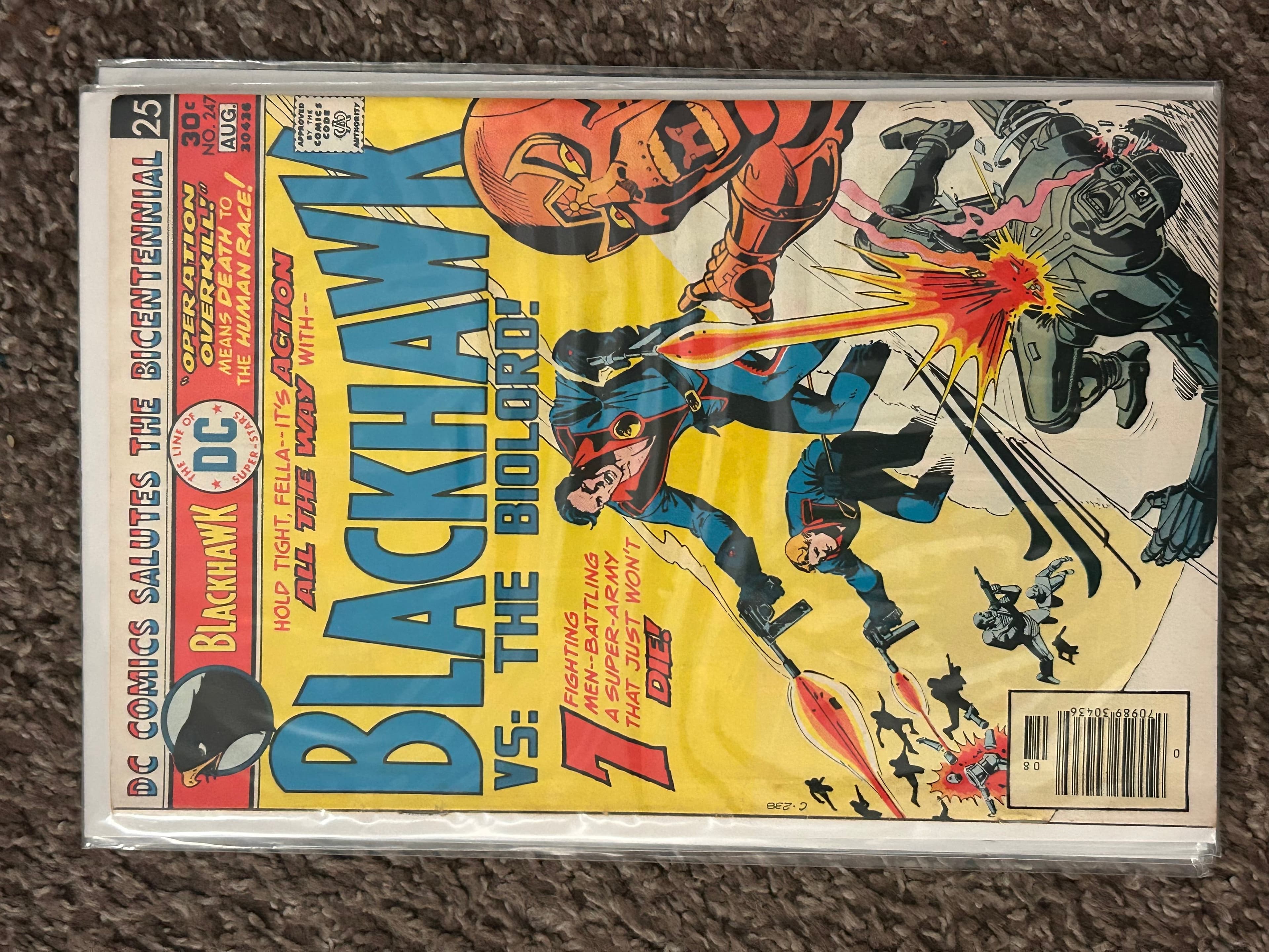DC Comics Blackhawk Lot of 5 Issues #245-249 - Thumbnail 4