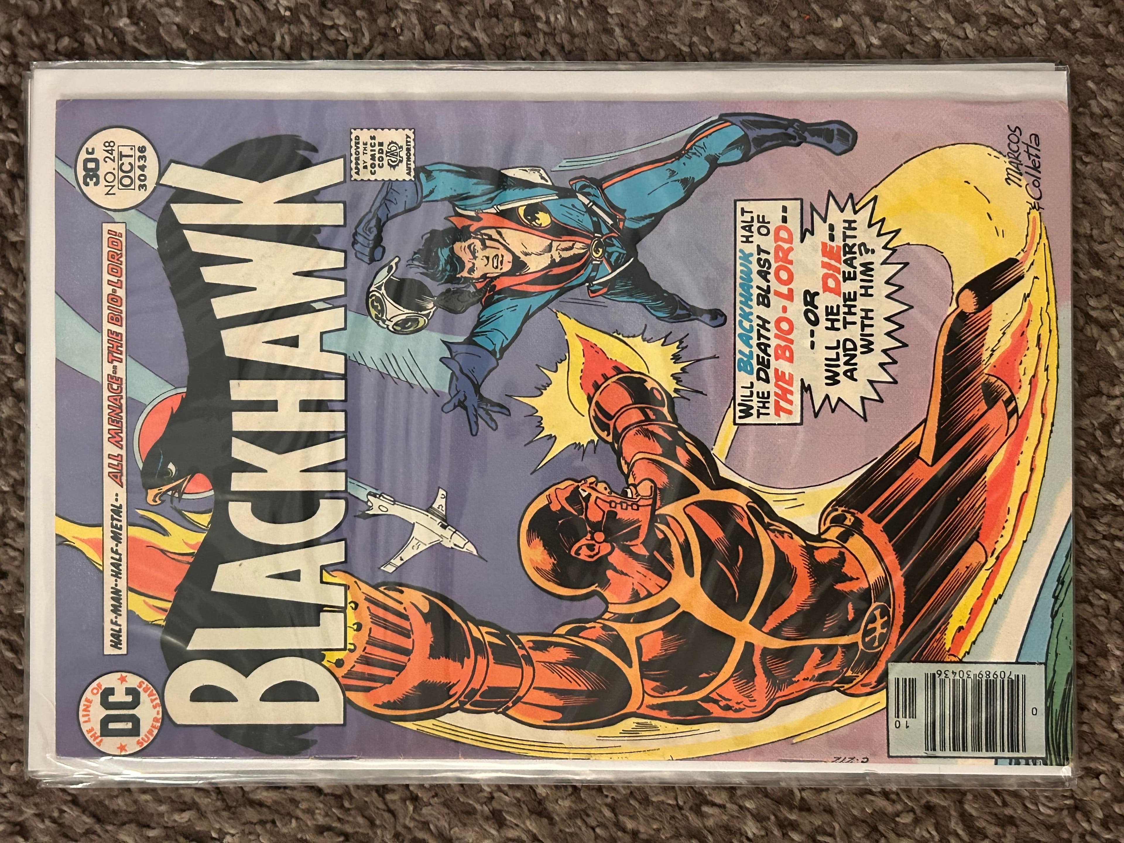 DC Comics Blackhawk Lot of 5 Issues #245-249 - Thumbnail 5