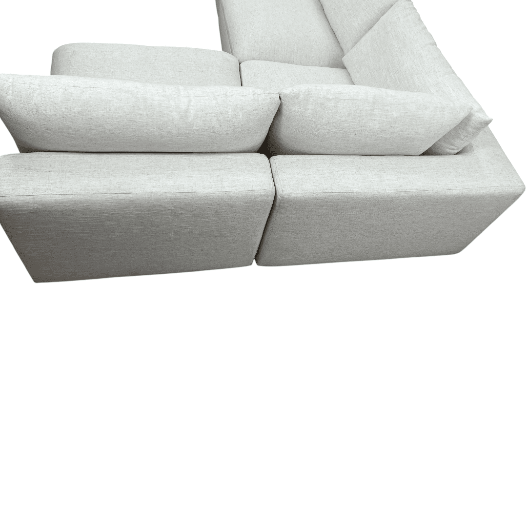 Castlery Dawson Chaise Sectional Sofa with Ottoman - Thumbnail 19