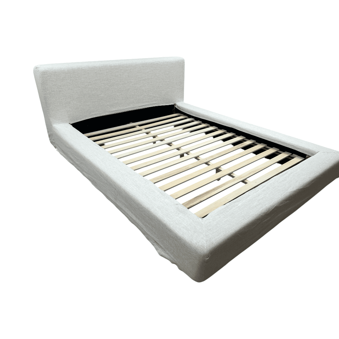 Castlery Dawson Queen Bed - Beach Linen - Thumbnail 10