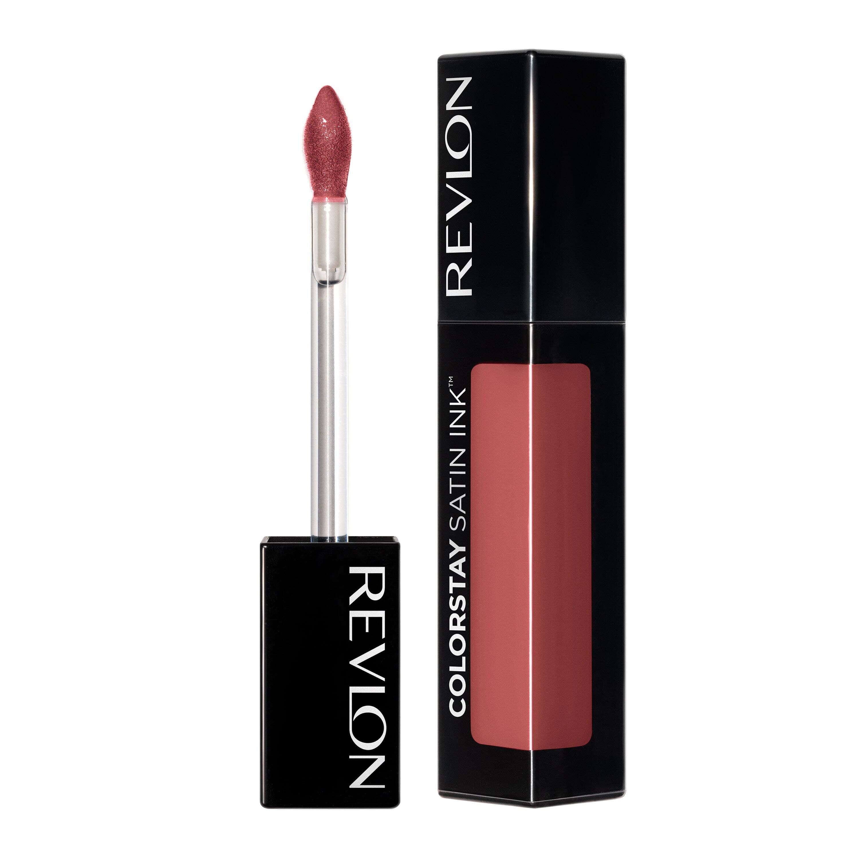 Revlon ColorStay Satin Ink Crown Jewels Long Lasting Lipstick with Vitamin E  032 Lady Topaz  0.17 Fl Oz - Thumbnail 5