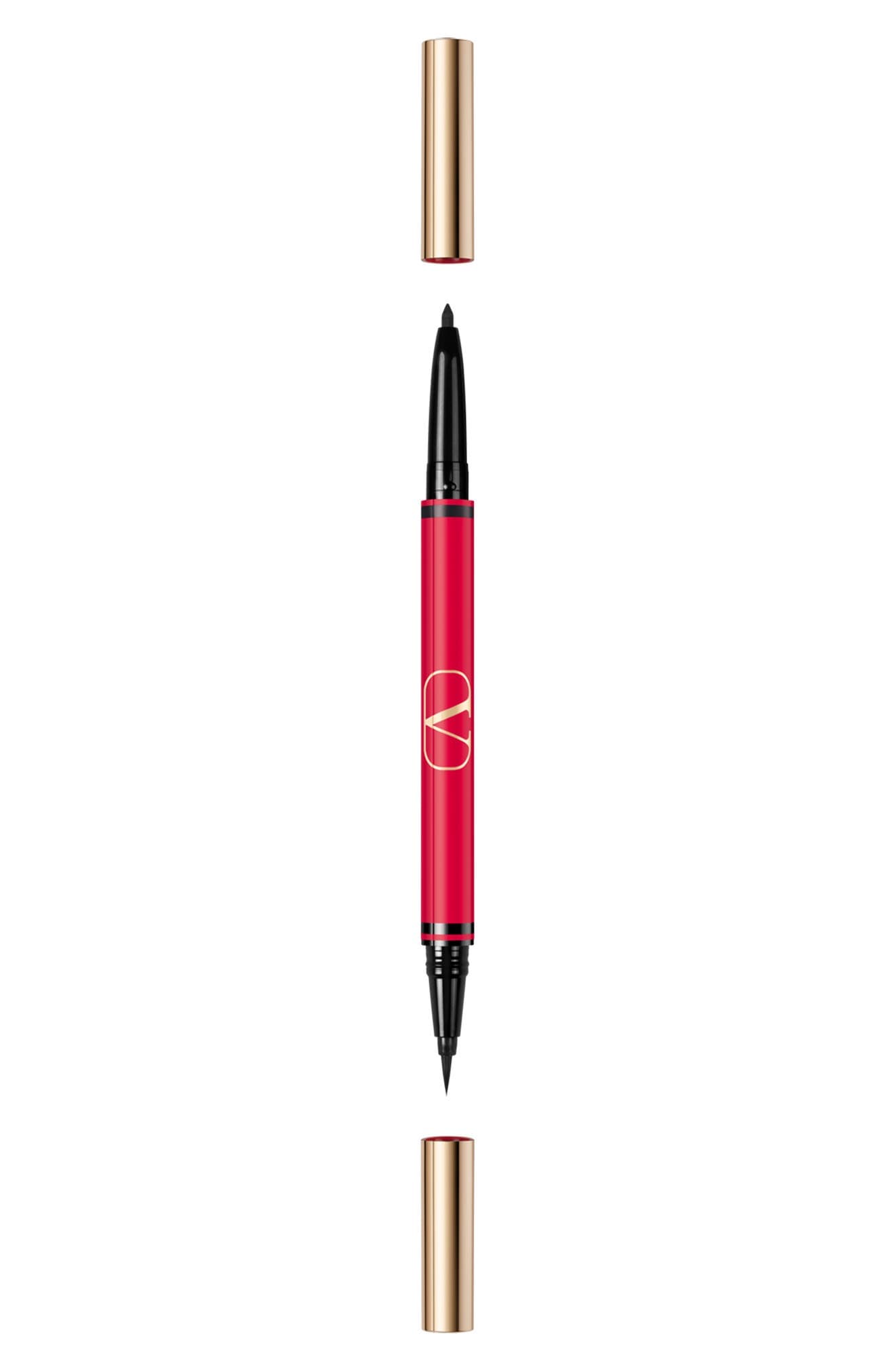 Valentino Twin 01 Black & Black Double Ended Gel Eyeliner Pencil 8g - Image 1