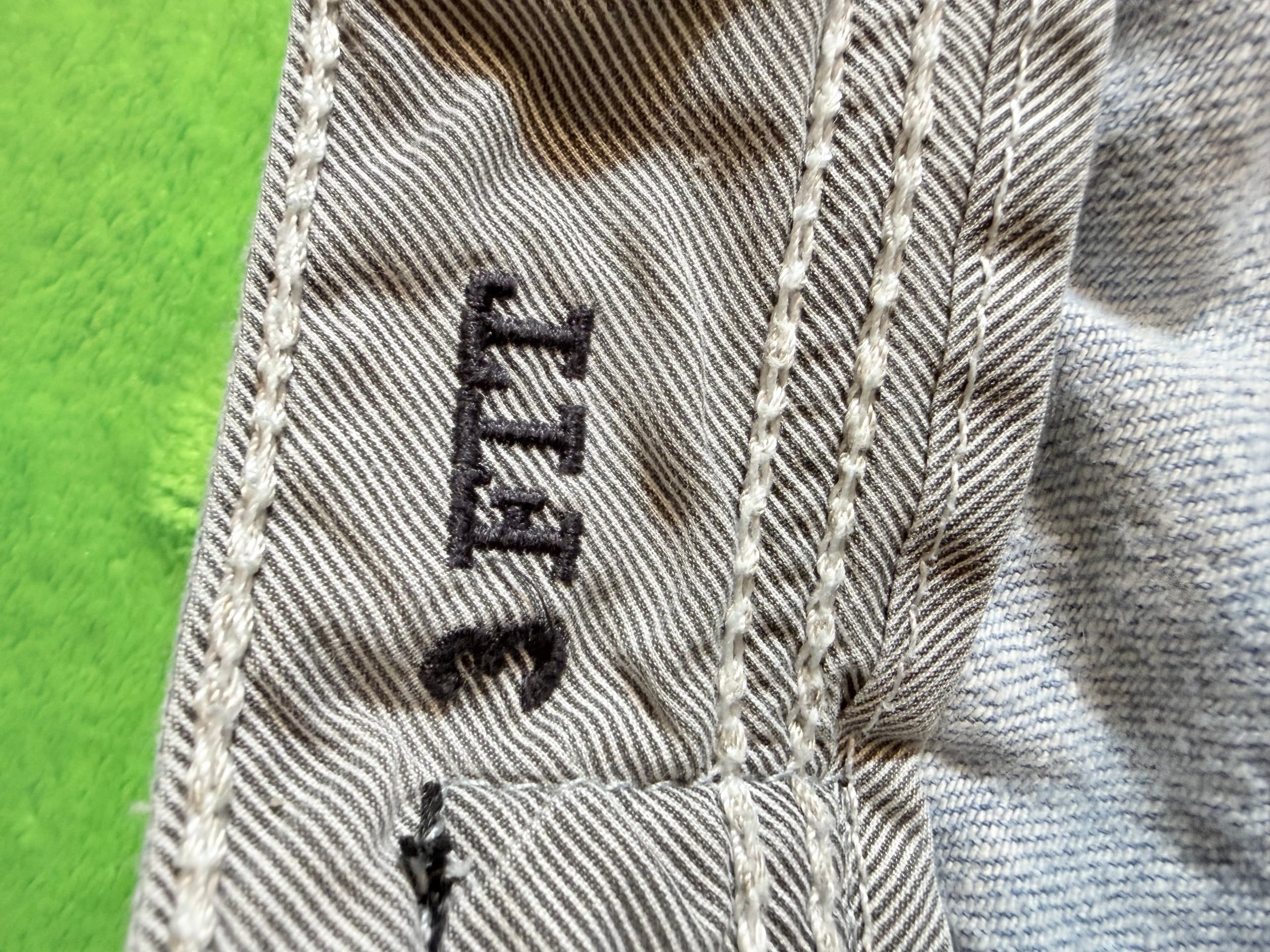 Buckle Black BBLA316 Light Wash Distressed Bootcut Men’s Jeans 34x32 - Thumbnail 5