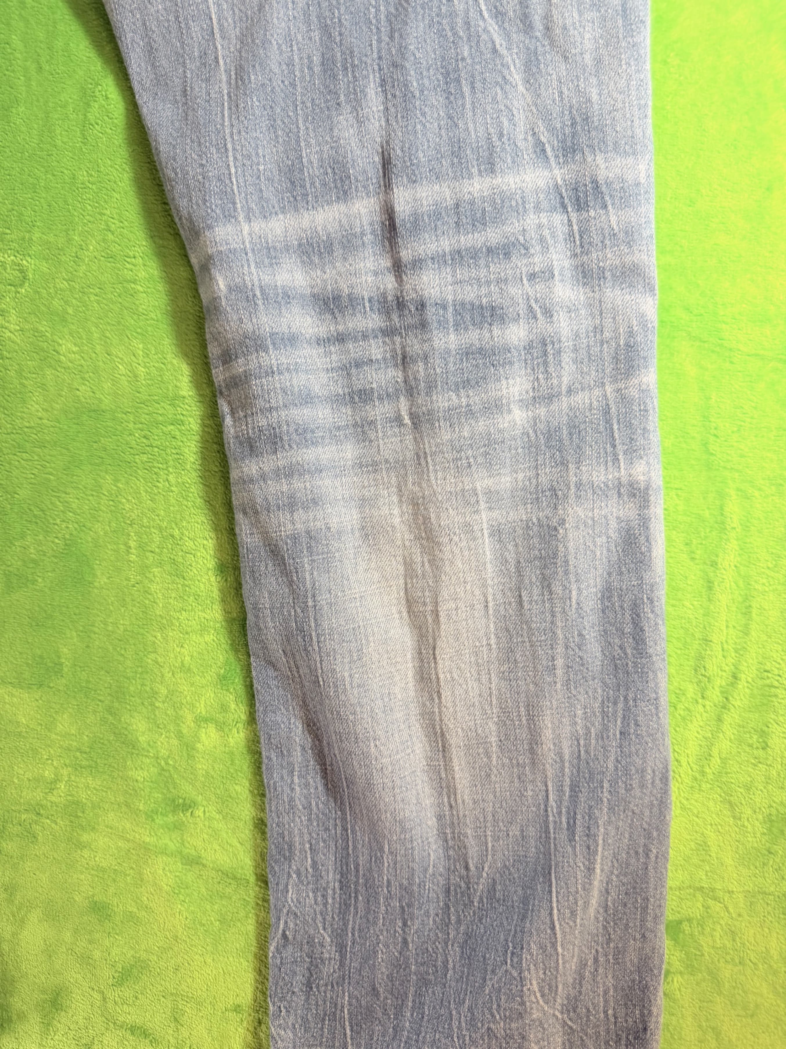 Buckle Black BBLA316 Light Wash Distressed Bootcut Men’s Jeans 34x32 - Thumbnail 9