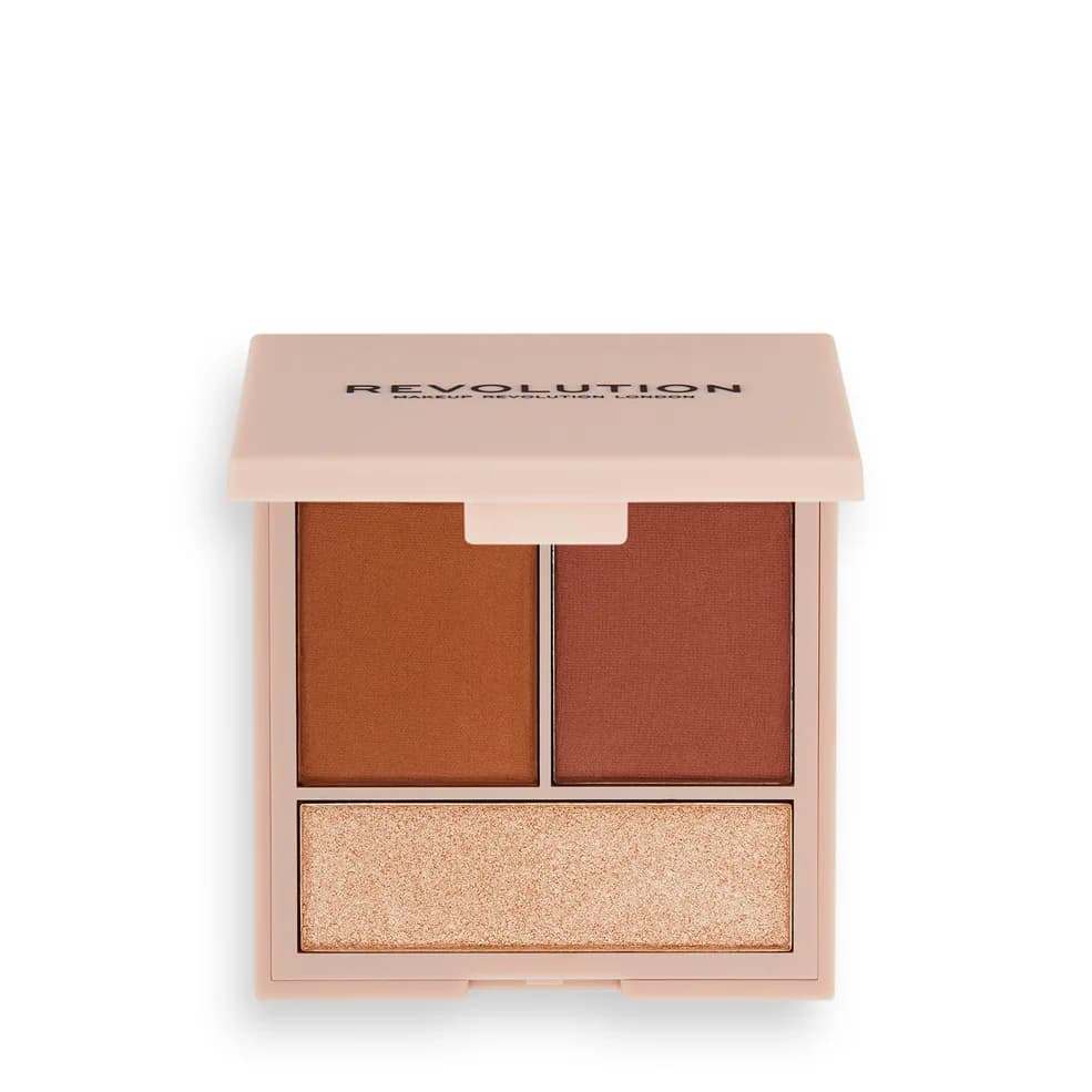 Makeup Revolution Face Powder Contour Compact - Medium 7g - Thumbnail 5