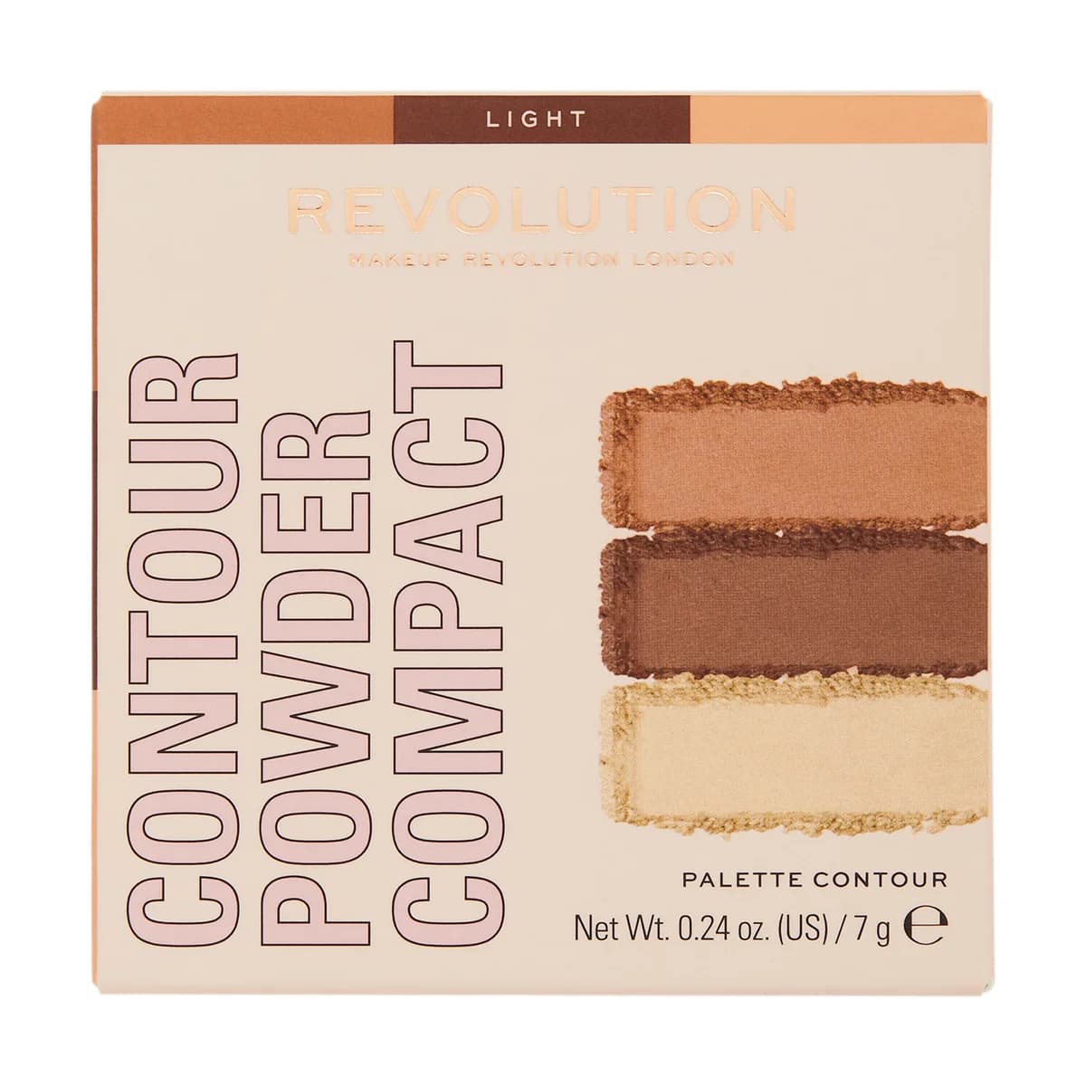 Makeup Revolution Face Powder Contour Compact - Medium 7g - Thumbnail 3