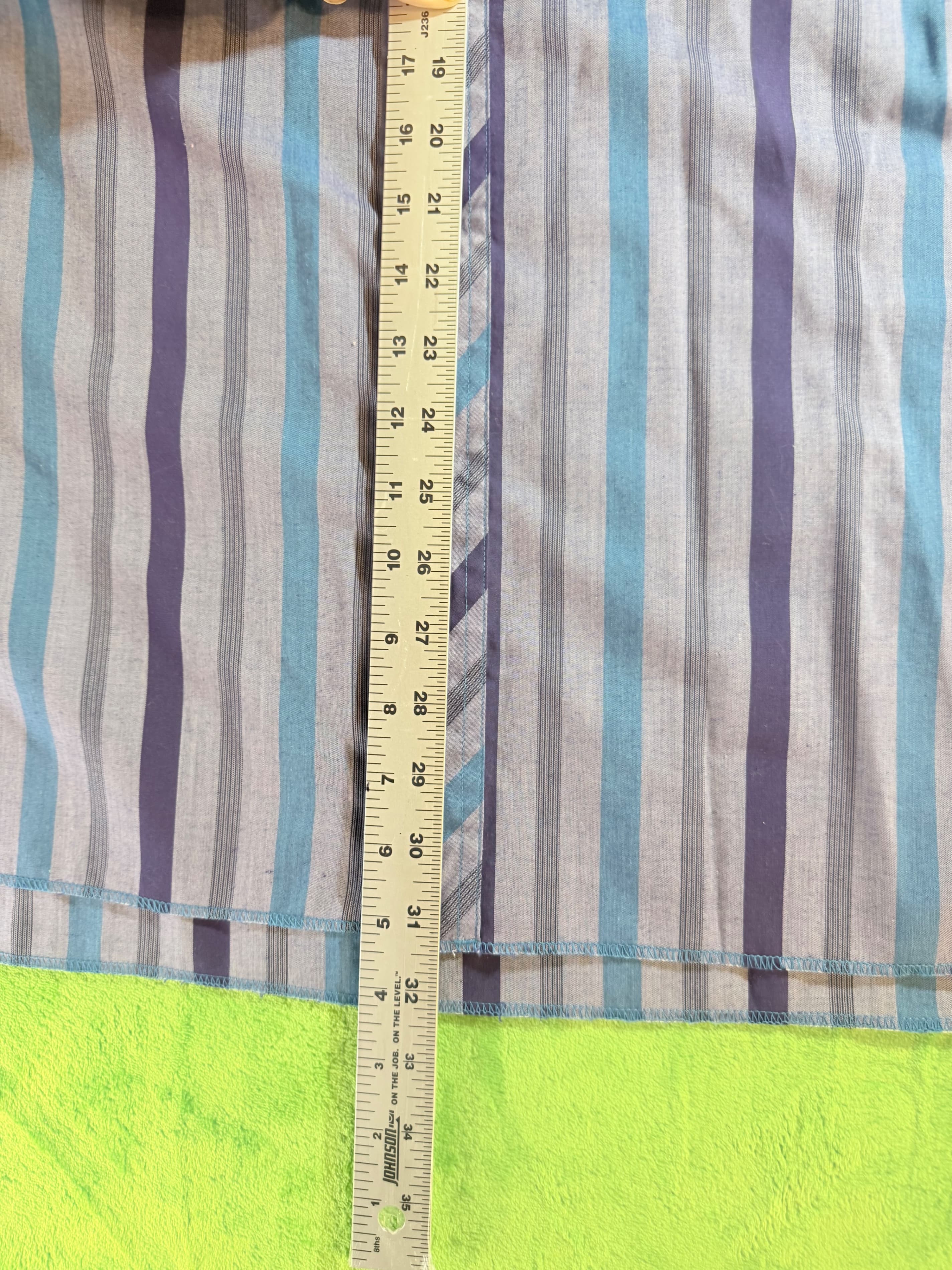 Rustler X Long Tails Striped Western Shirt Size 19 35 - Thumbnail 5