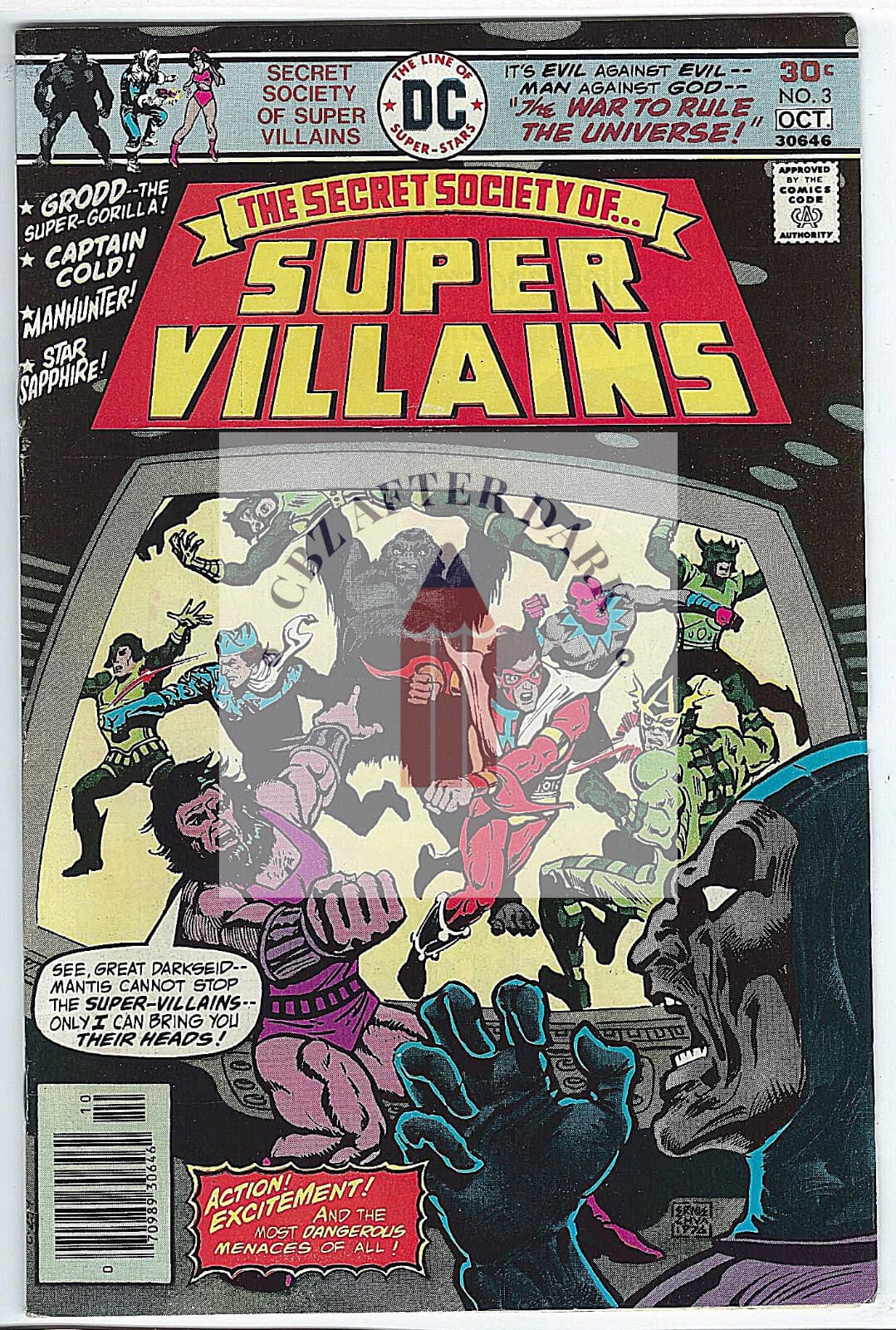 Secret Society of Super Villains #3 - 7.5 Very Fine - - DC Comics - Image 1