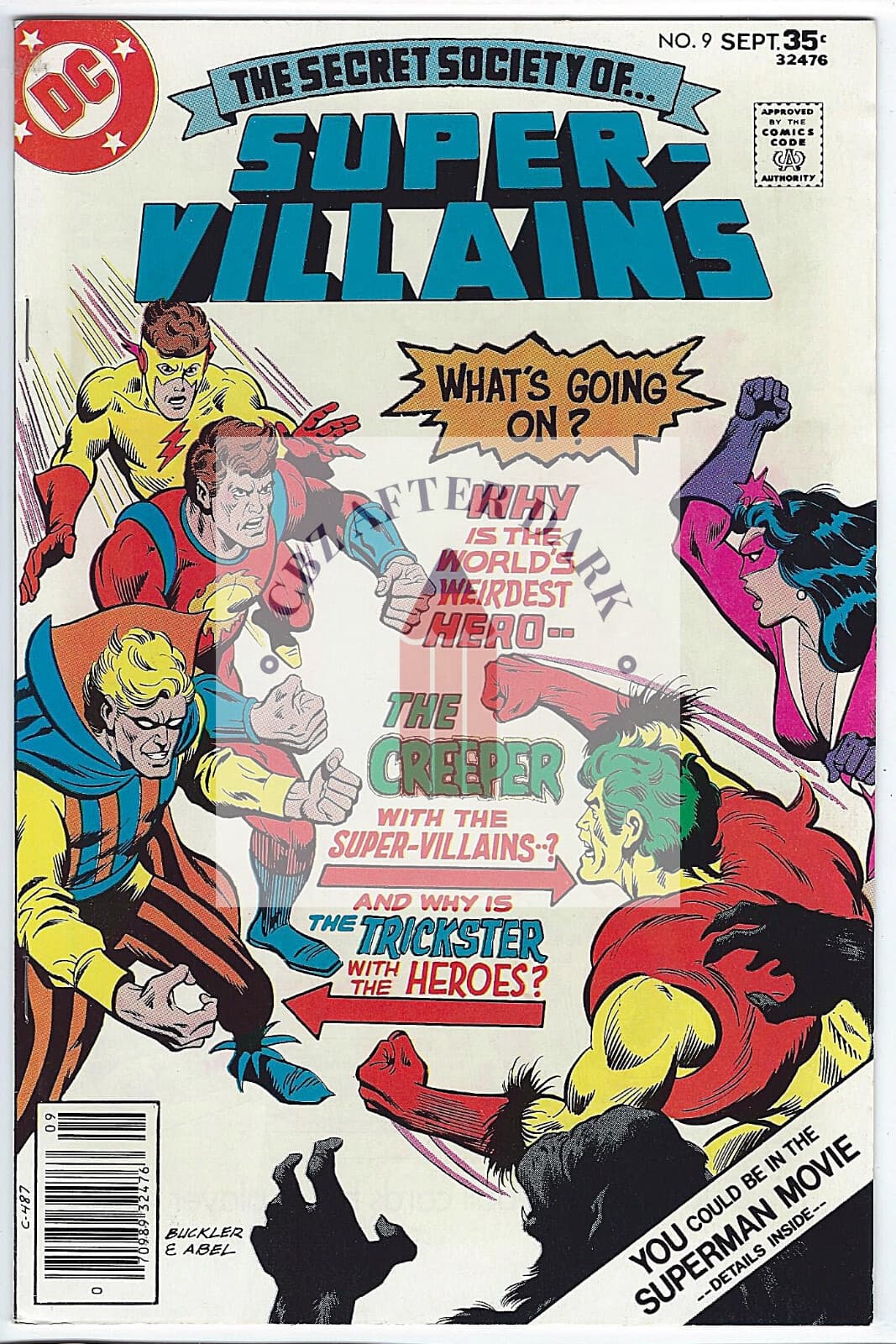 Secret Society of Super Villains #9 - 6.0 Fine - DC Comics - Image 1