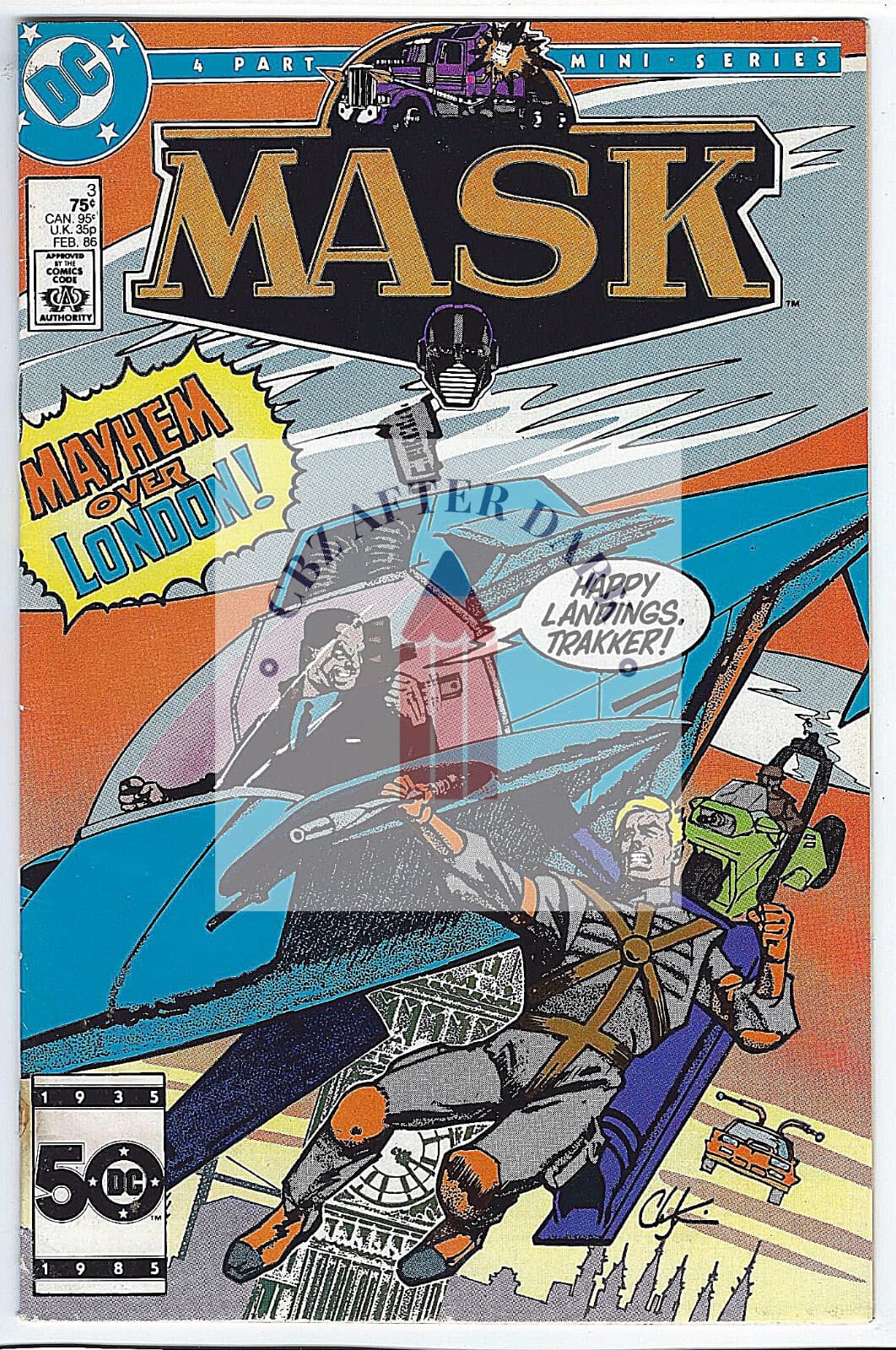 Mask, Vol. 1 #3A - 4.0 Very Good - DC Comics - Image 1