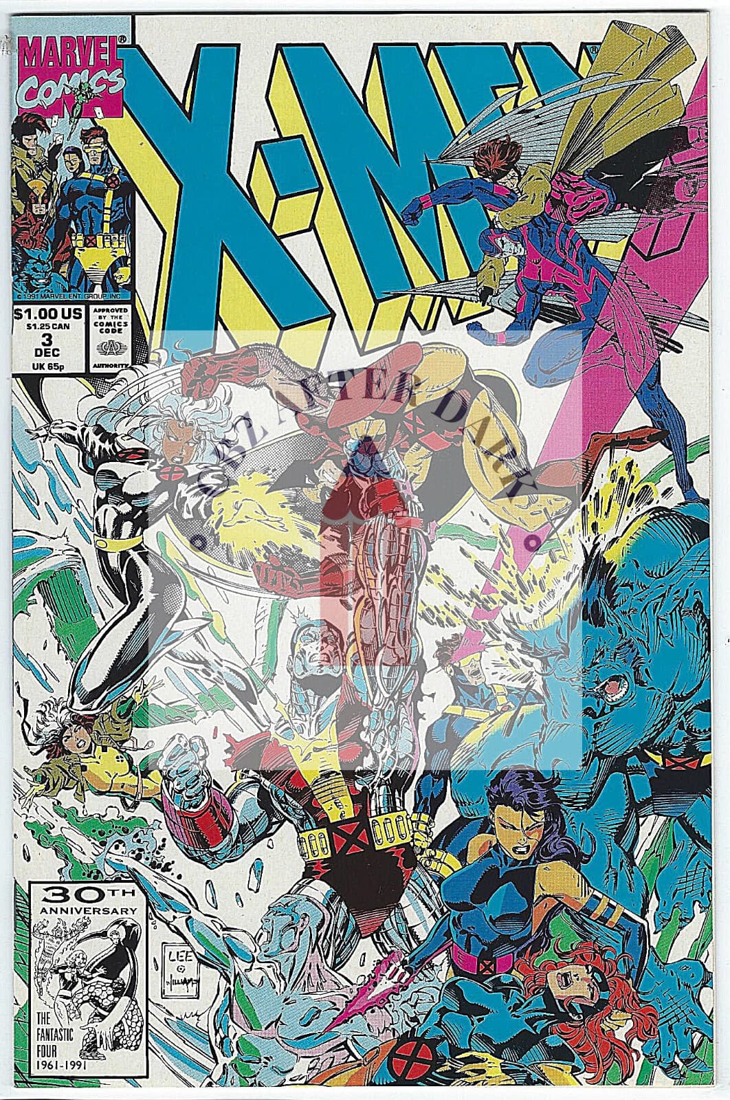 X-Men, Vol. 1 #3A - 9.6 Near Mint + Marvel Comics - 1991 - Image 1