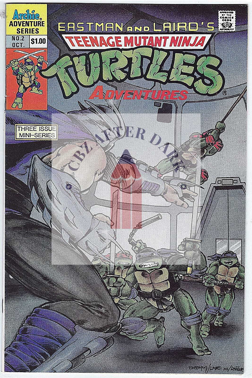 Teenage Mutant Ninja Turtles Adventures, Vol. 1 #2A - 4.0 Very Good Archie - Image 1