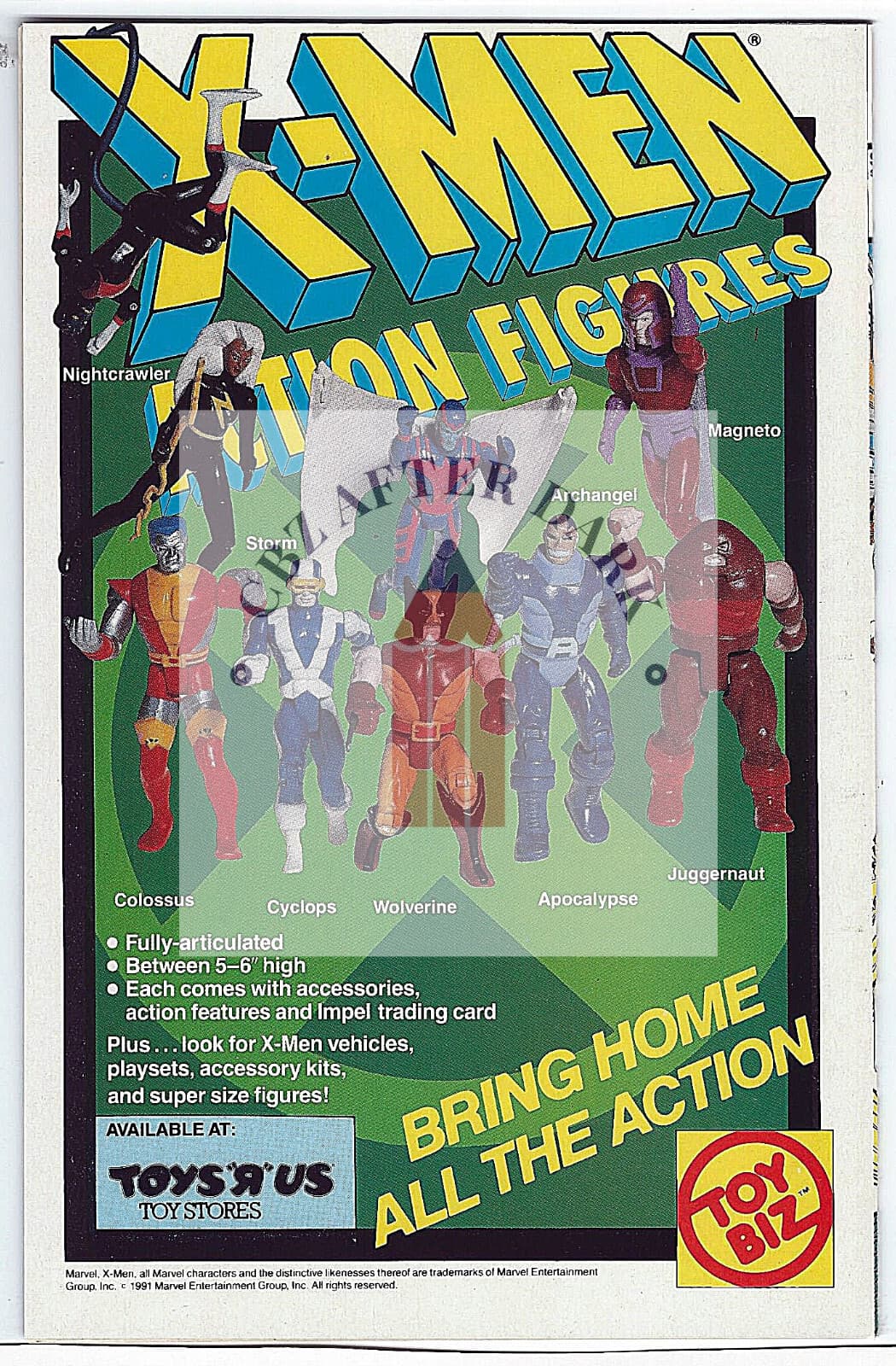 X-Force, Vol. 1 #3A - 9.6 Near Mint + Marvel Comics - 1991 - Thumbnail 2