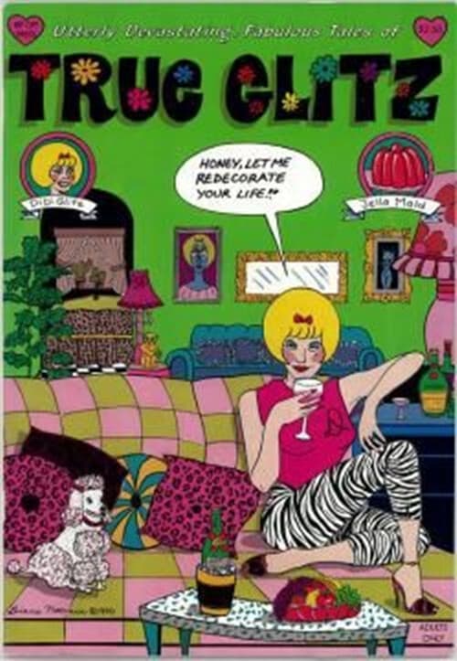 True Glitz #1 - 9.2 Near Mint - Rip Off Press 1990 - Image 1