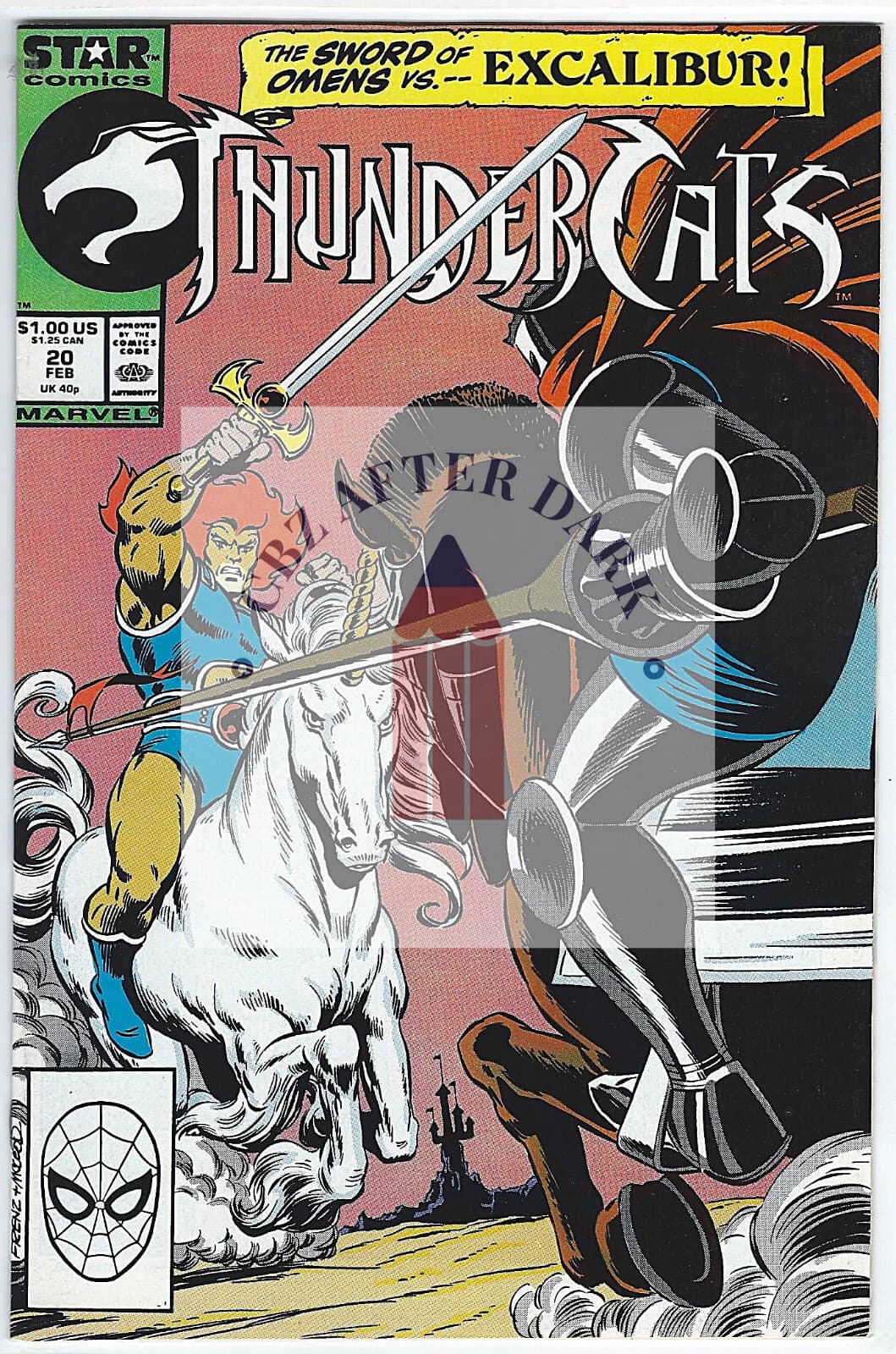 Thundercats #20A - 9.2 Near Mint - Marvel Comics - 1988 - Image 1