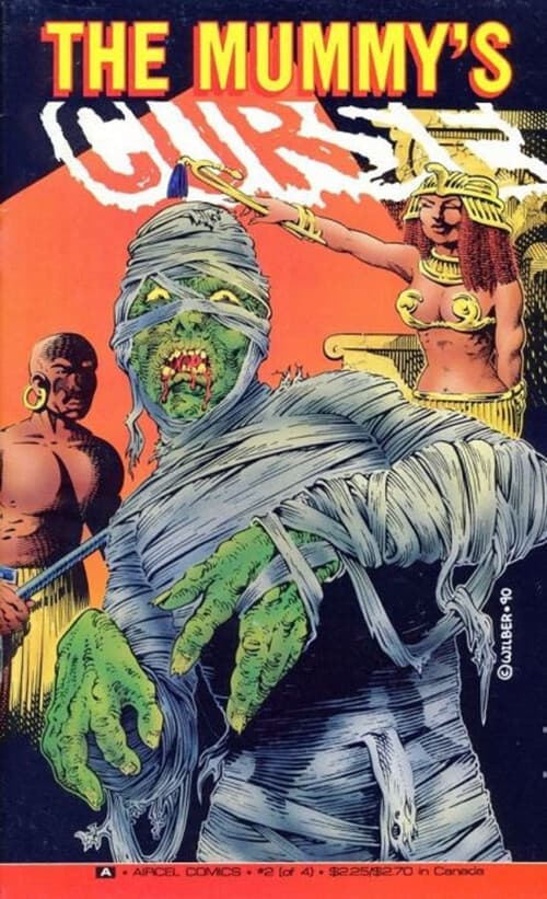 Mummy's Curse #2 - 9.6 Near Mint + Aircel Publishing 1990 - Image 1