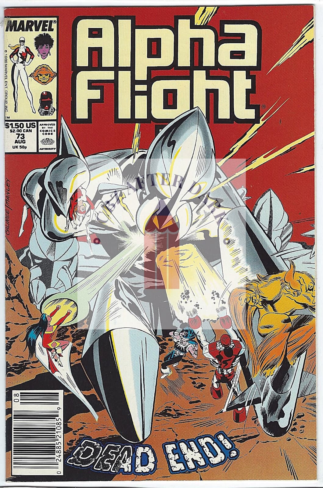 Alpha Flight, Vol. 1 #73A - 9.6 Near Mint + Marvel Comics - 1989 - Image 1