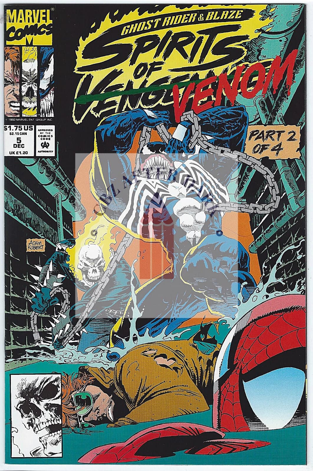 Ghost Rider / Blaze: Spirits of Vengeance #5A - 9.6 Near Mint + 1992 - Image 1