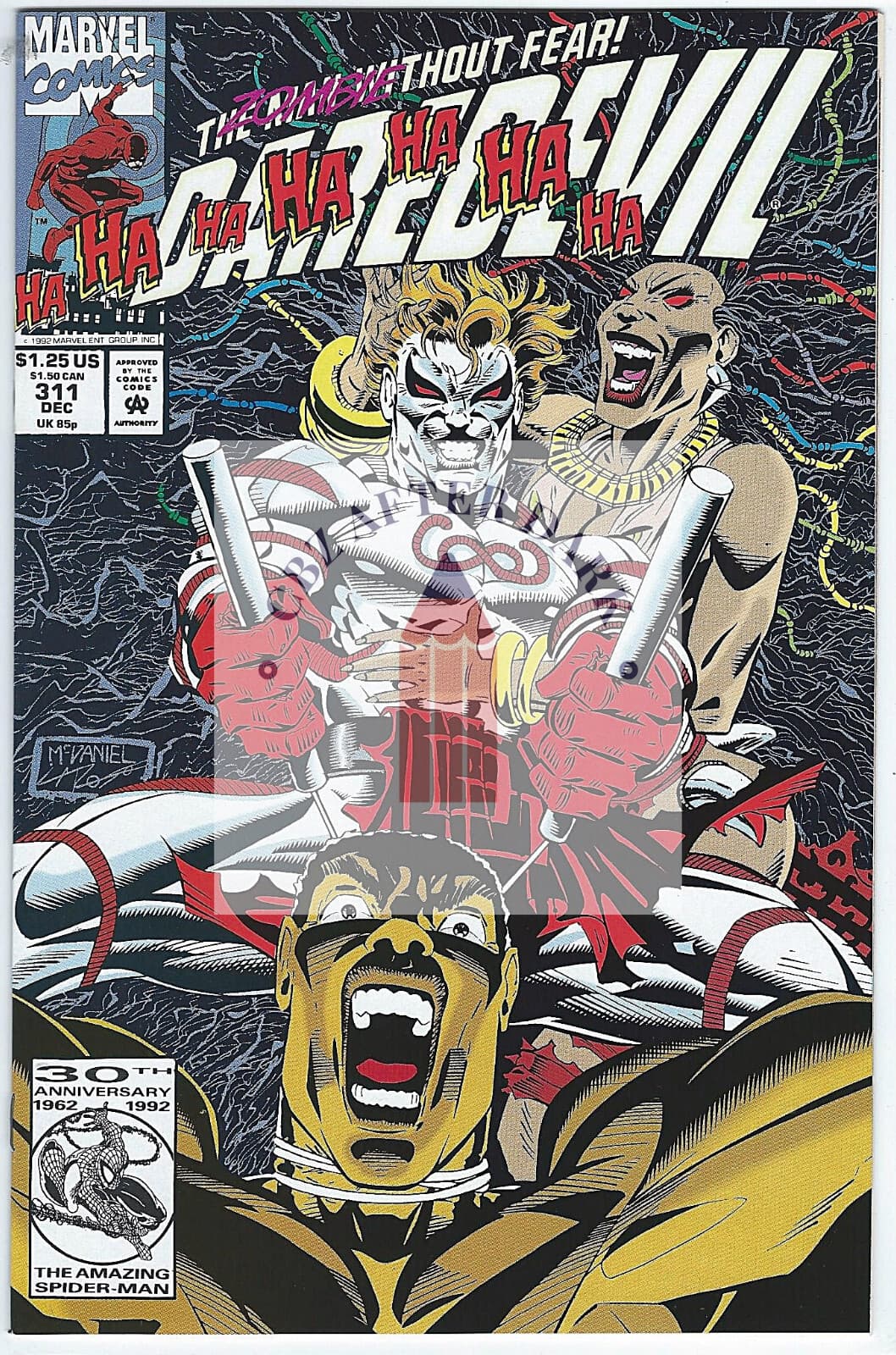 Daredevil, Vol. 1 #311A - 9.6 Near Mint + Marvel Comics - 1992 - Image 1