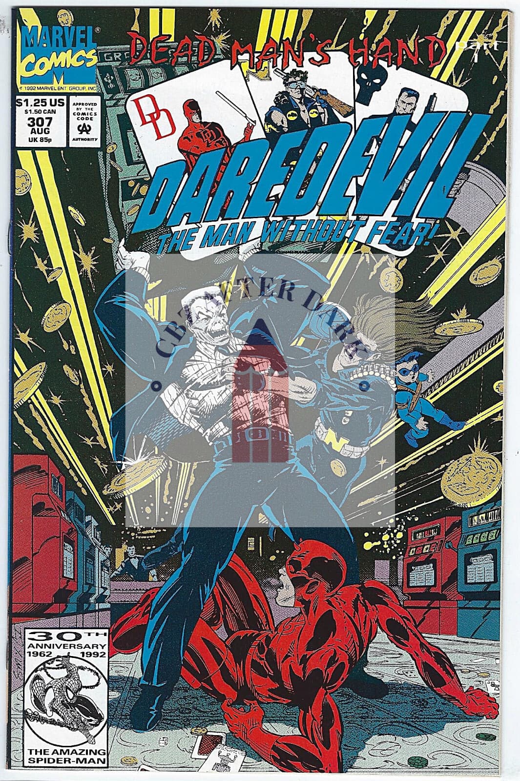 Daredevil, Vol. 1 #307A - 9.6 Near Mint + Marvel Comics - 1992 - Image 1