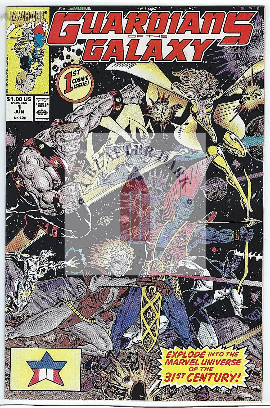 Guardians of the Galaxy, Vol. 1 #1A - 9.6 NM + 1st team app. Guardians II - Image 1