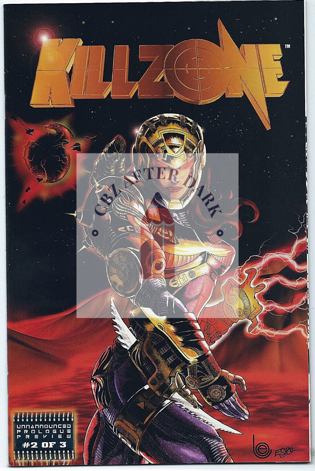 Evil Ernie: Revenge #2 - 9.6 Near Mint + Chaos! Comics - 1994 - Thumbnail 2