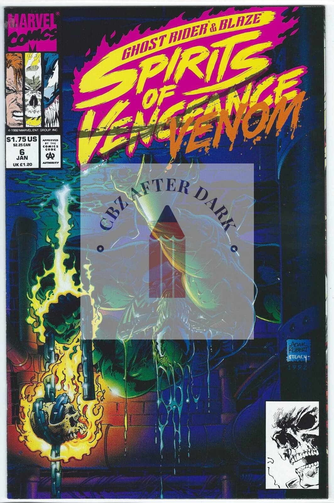 Ghost Rider / Blaze: Spirits of Vengeance #6A - 9.6 Near Mint + 1993 - Image 1