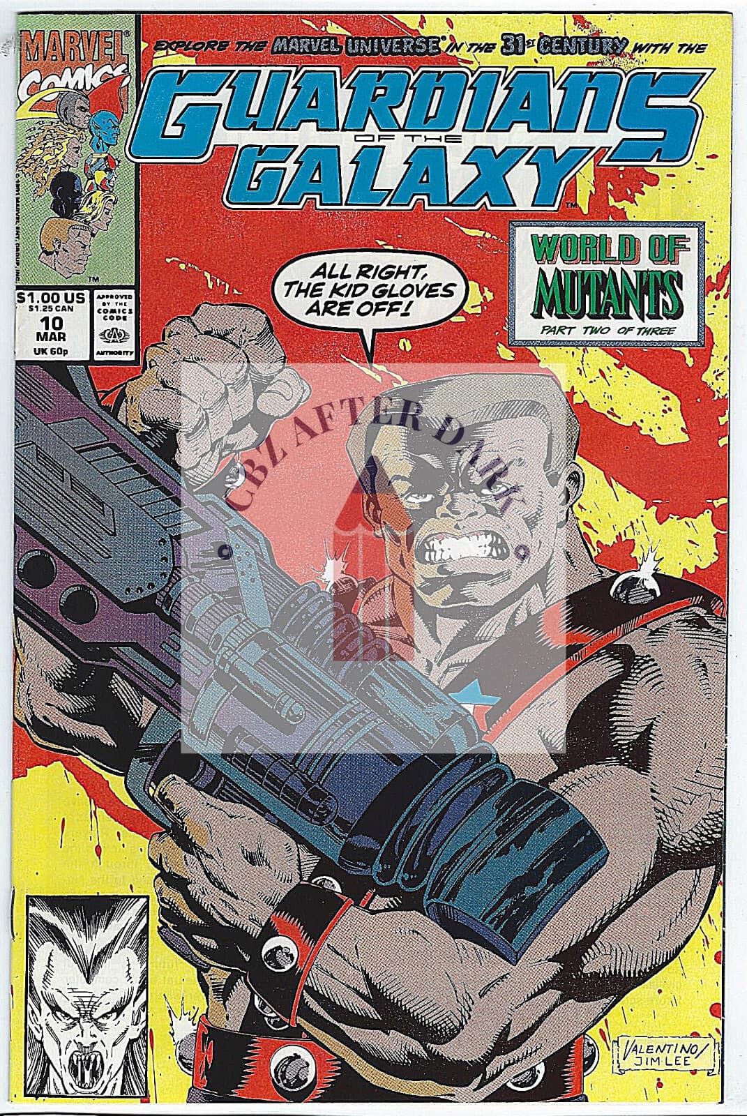 Guardians of the Galaxy, Vol. 1 #10A - 9.6 Near Mint + Marvel Comics - 1991 - Image 1