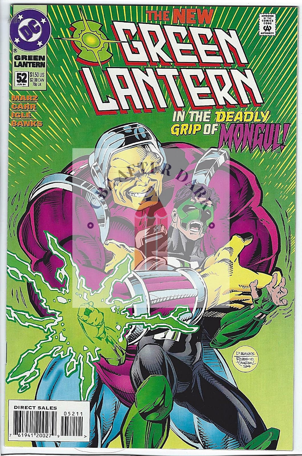 Green Lantern, Vol. 3 #52A - 9.6 Near Mint + DC Comics - 1994 - Image 1