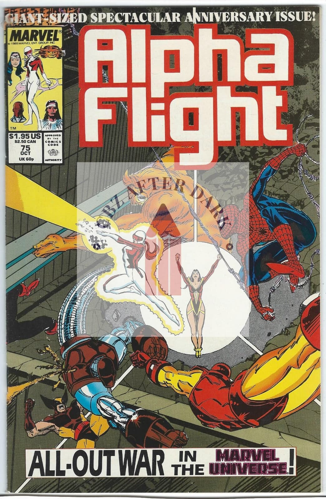 Alpha Flight, Vol. 1 #75A - 9.6 Near Mint + Marvel Comics - 1989 - Image 1