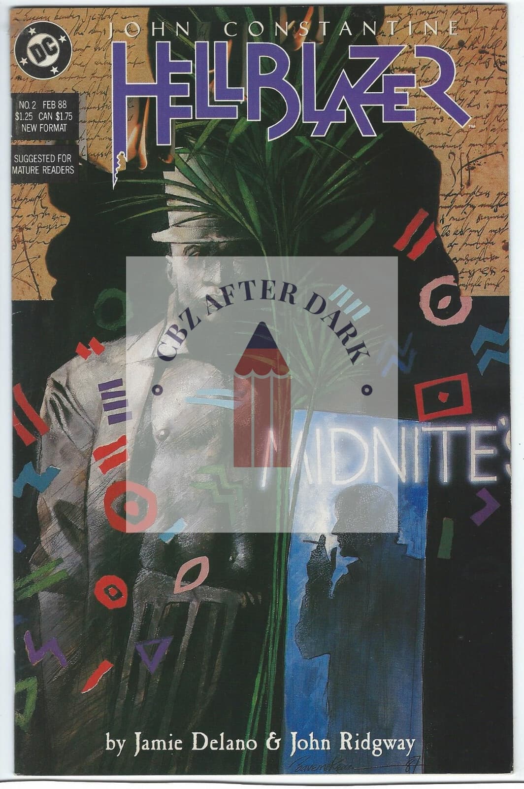 Hellblazer, Vol. 1 #2 - 9.4 Near Mint DC Comics - 1988 - Image 1