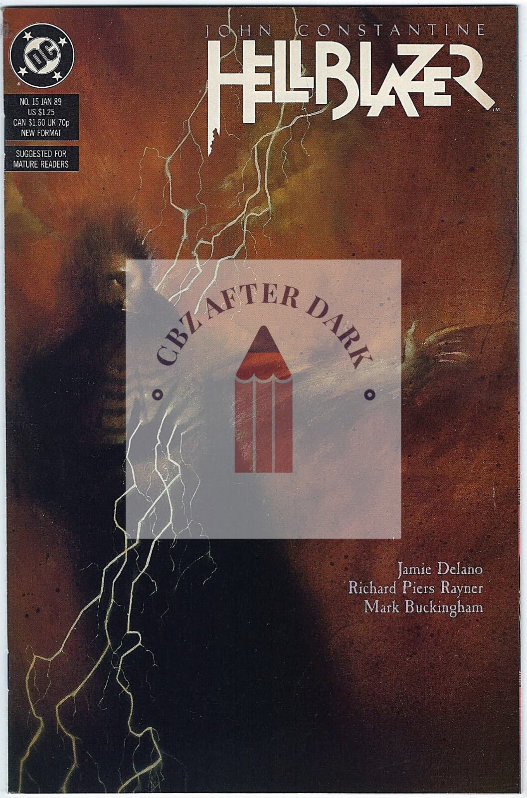 Hellblazer, Vol. 1 #15 - 9.4 Near Mint DC Comics - 1989 - Image 1