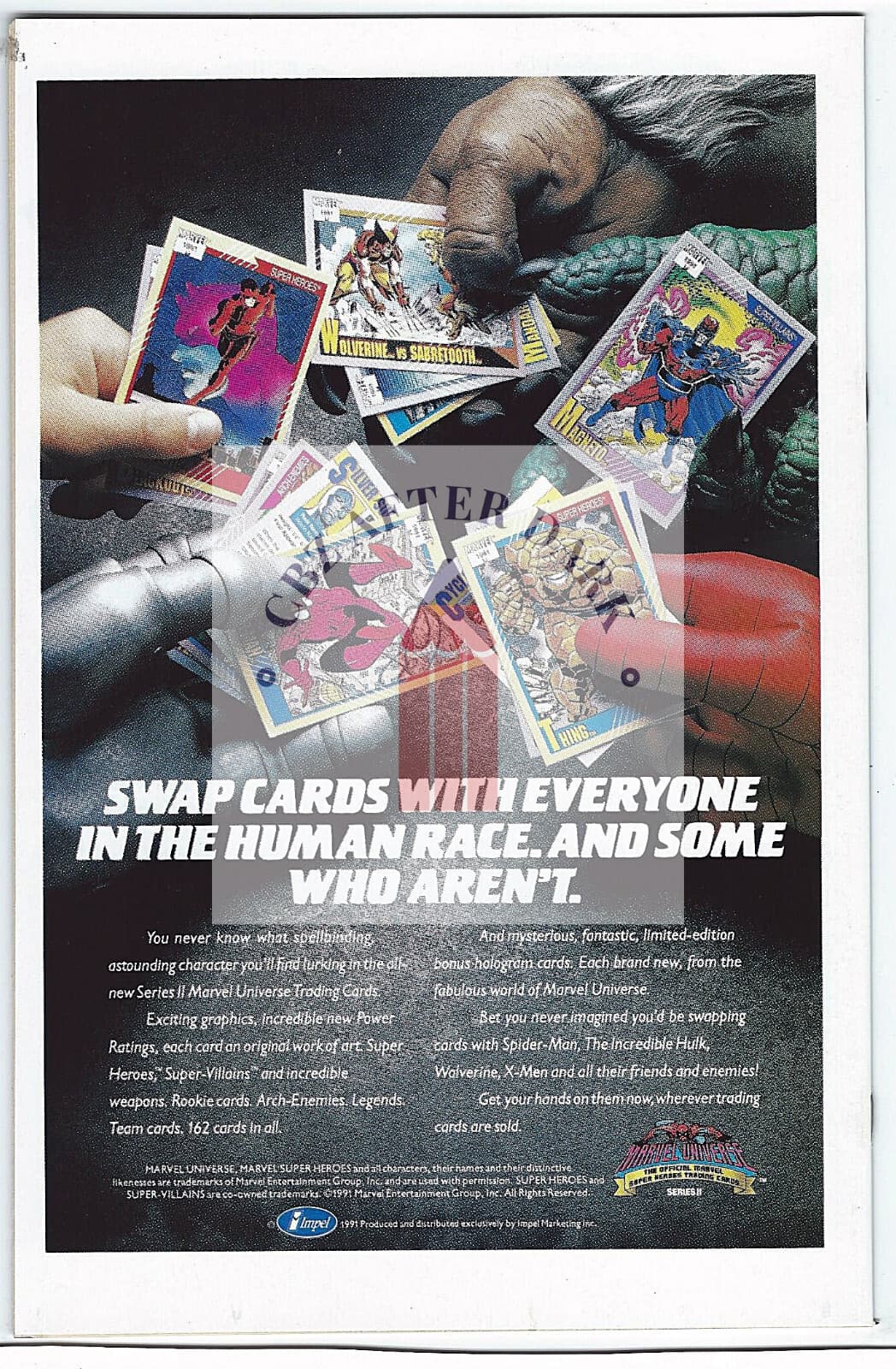 Incredible Hulk, Vol. 1 #385A - 9.2 Near Mint - Marvel Comics - 1991 - Thumbnail 2