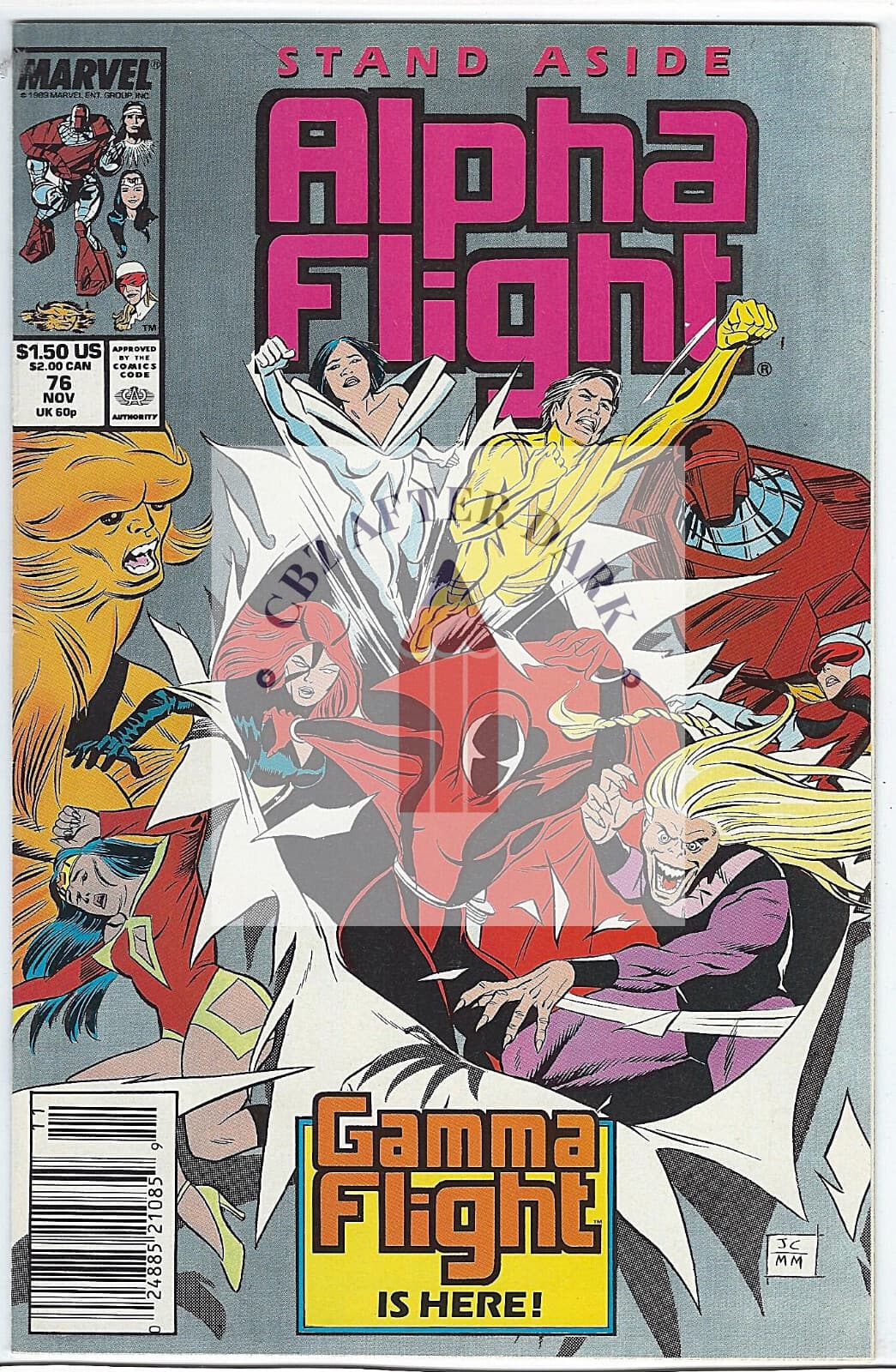 Alpha Flight, Vol. 1 #76 - 9.6 NM + 1st app. Gamma Flight II, Witchfire - Image 1