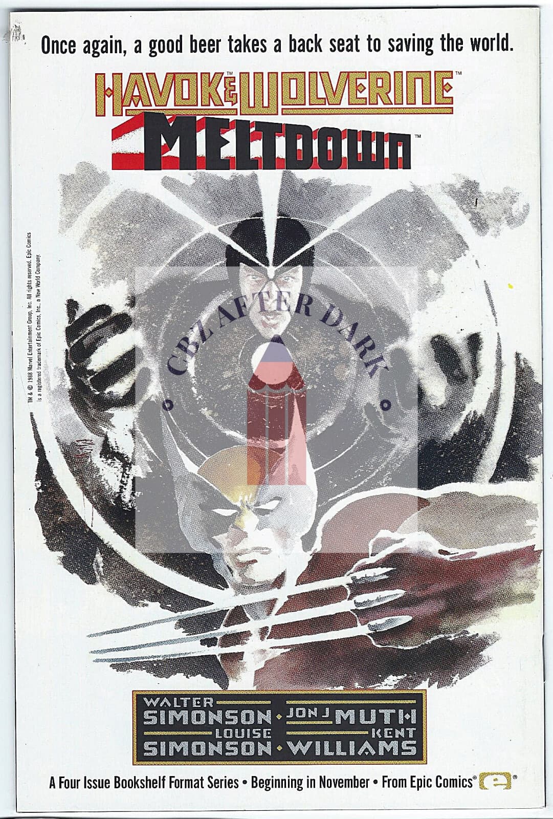 Alpha Flight, Vol. 1 #67A - 9.6 Near Mint + Marvel Comics - 1989 - Thumbnail 2