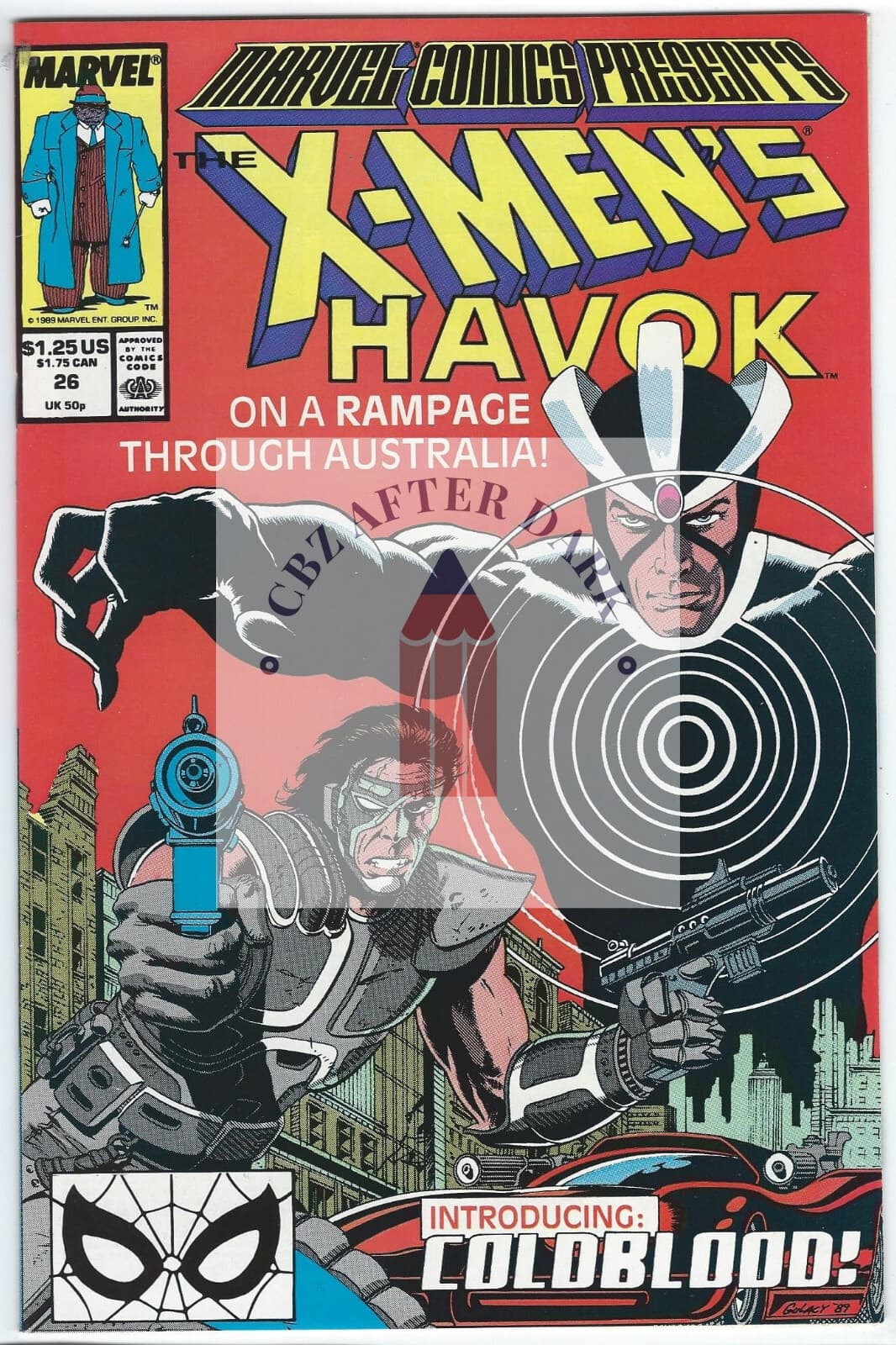 Marvel Comics Presents, Vol. 1 #26A - 9.6 Near Mint + 1989 - 1st app. Coldblood - Image 1